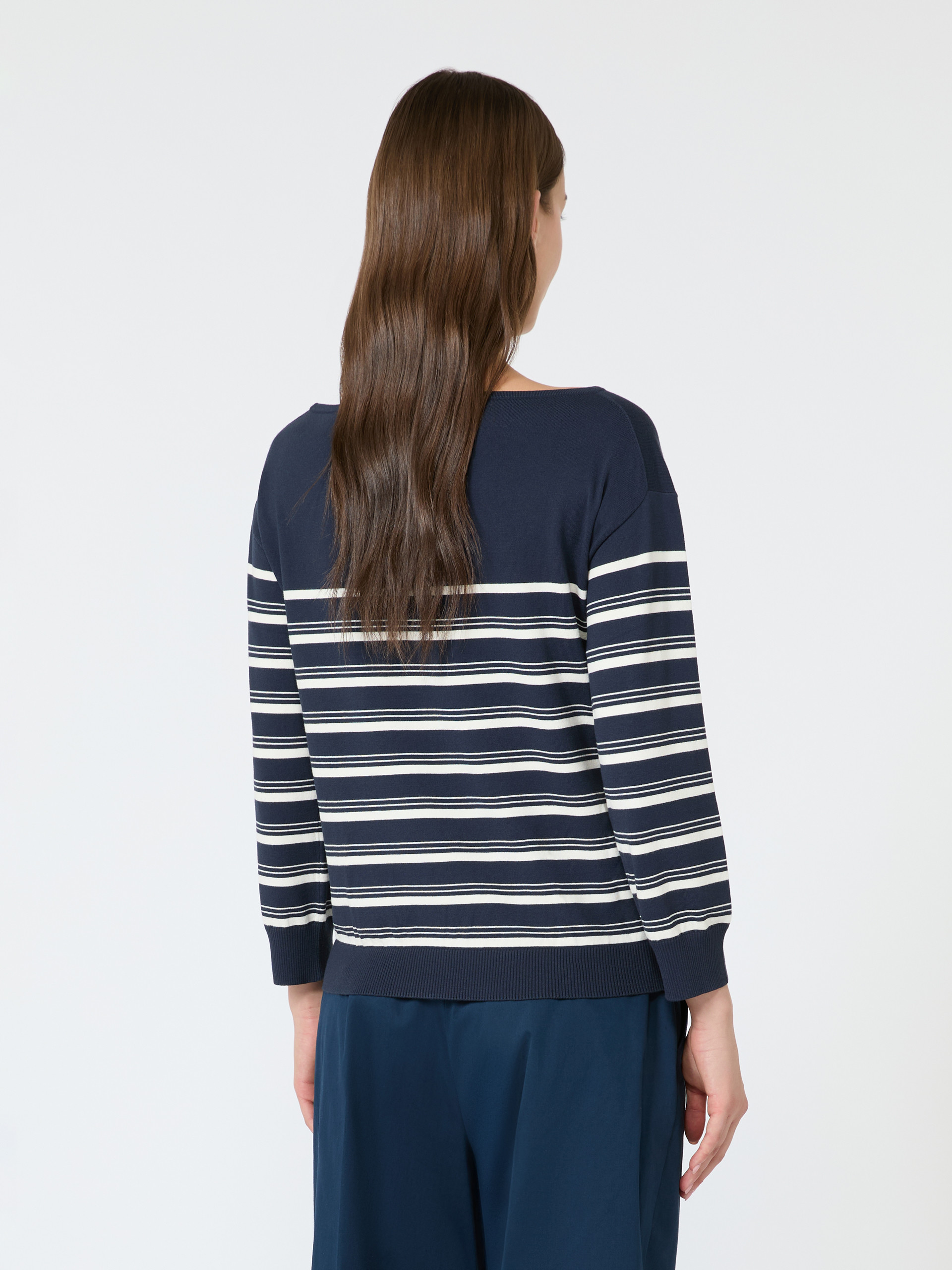 Stockinette-stitched viscose yarn sweater - Weekend Max Mara - 3