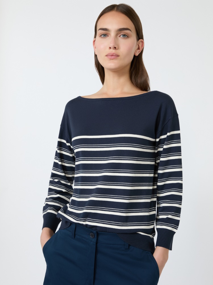 Stockinette-stitched viscose yarn sweater - Weekend Max Mara