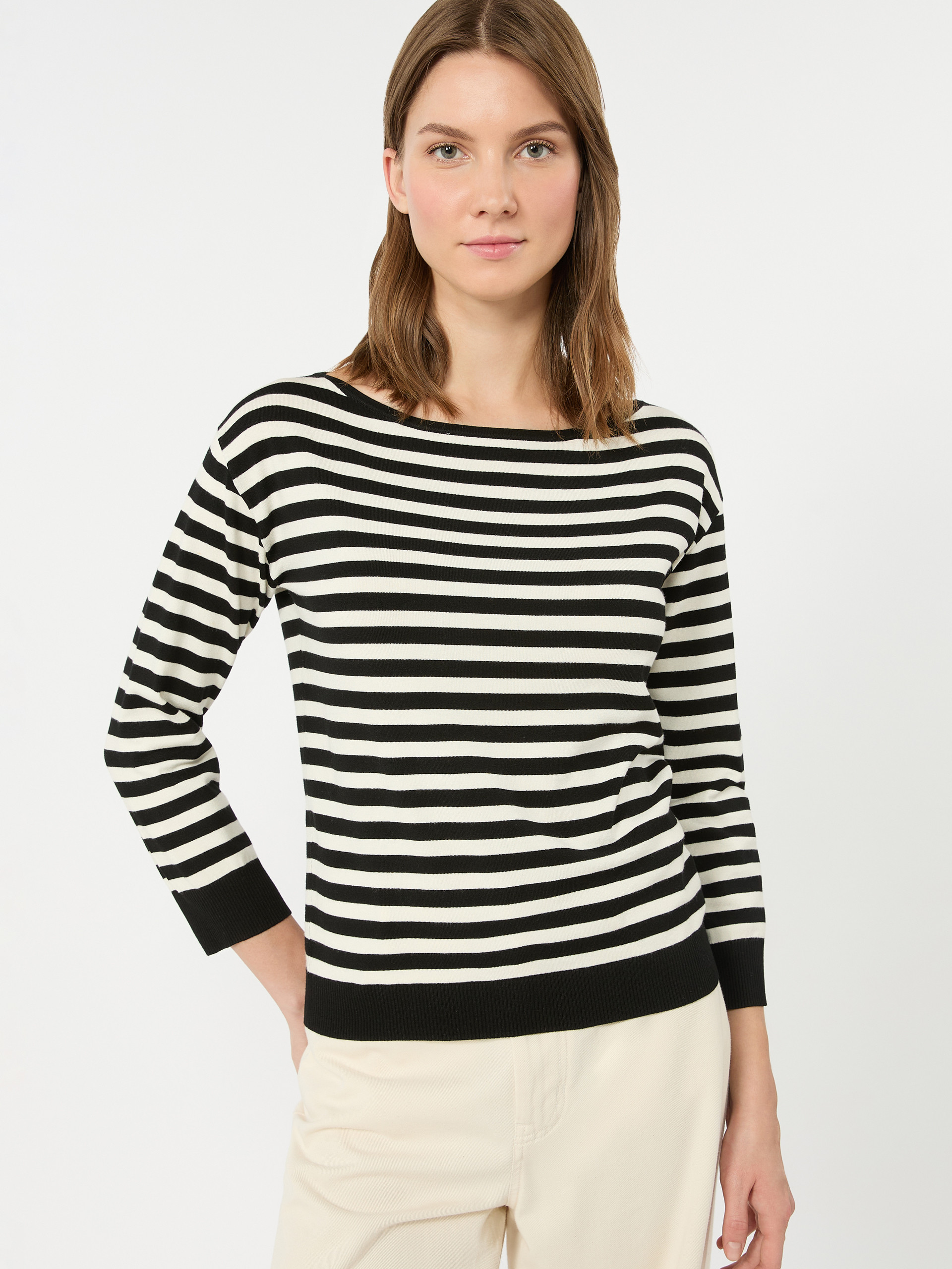Maglia in filato rasato di viscosa - Weekend Max Mara - 4