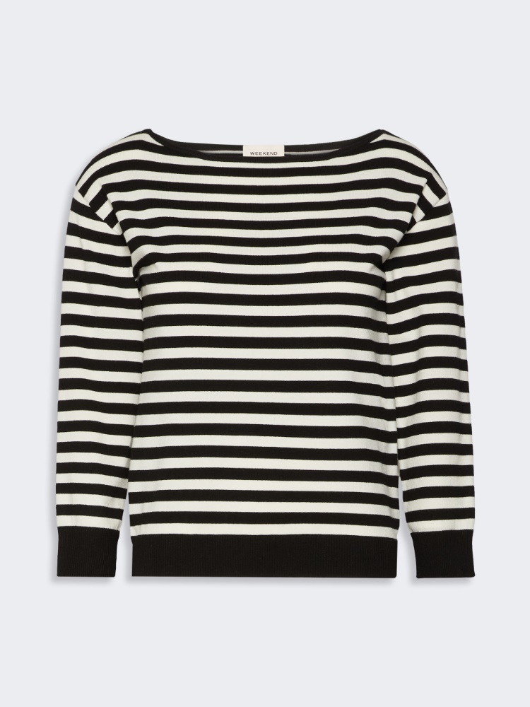 Stockinette-stitched viscose yarn sweater - Weekend Max Mara - 2