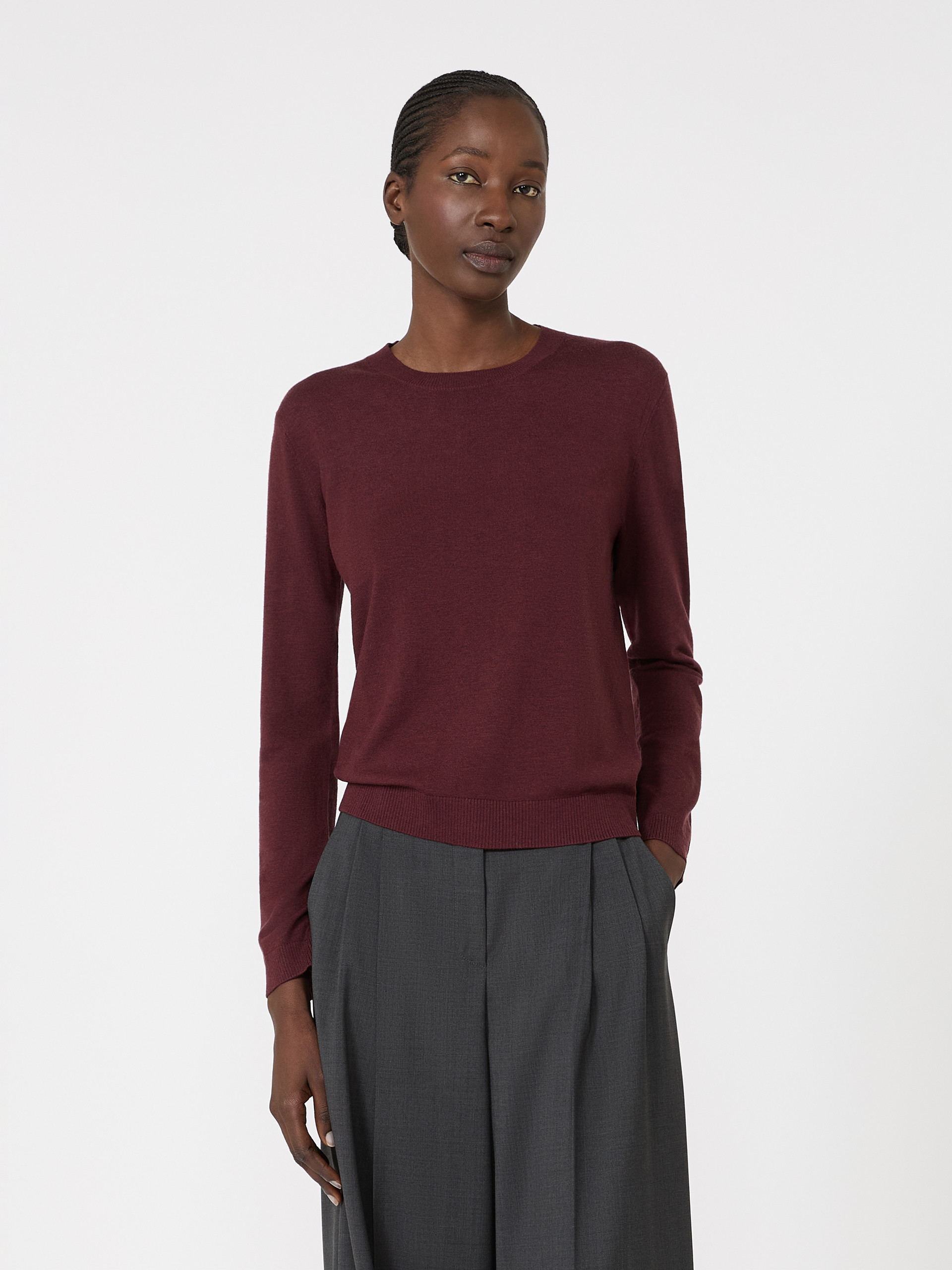 Silk and wool yarn sweater - Weekend Max Mara - 4