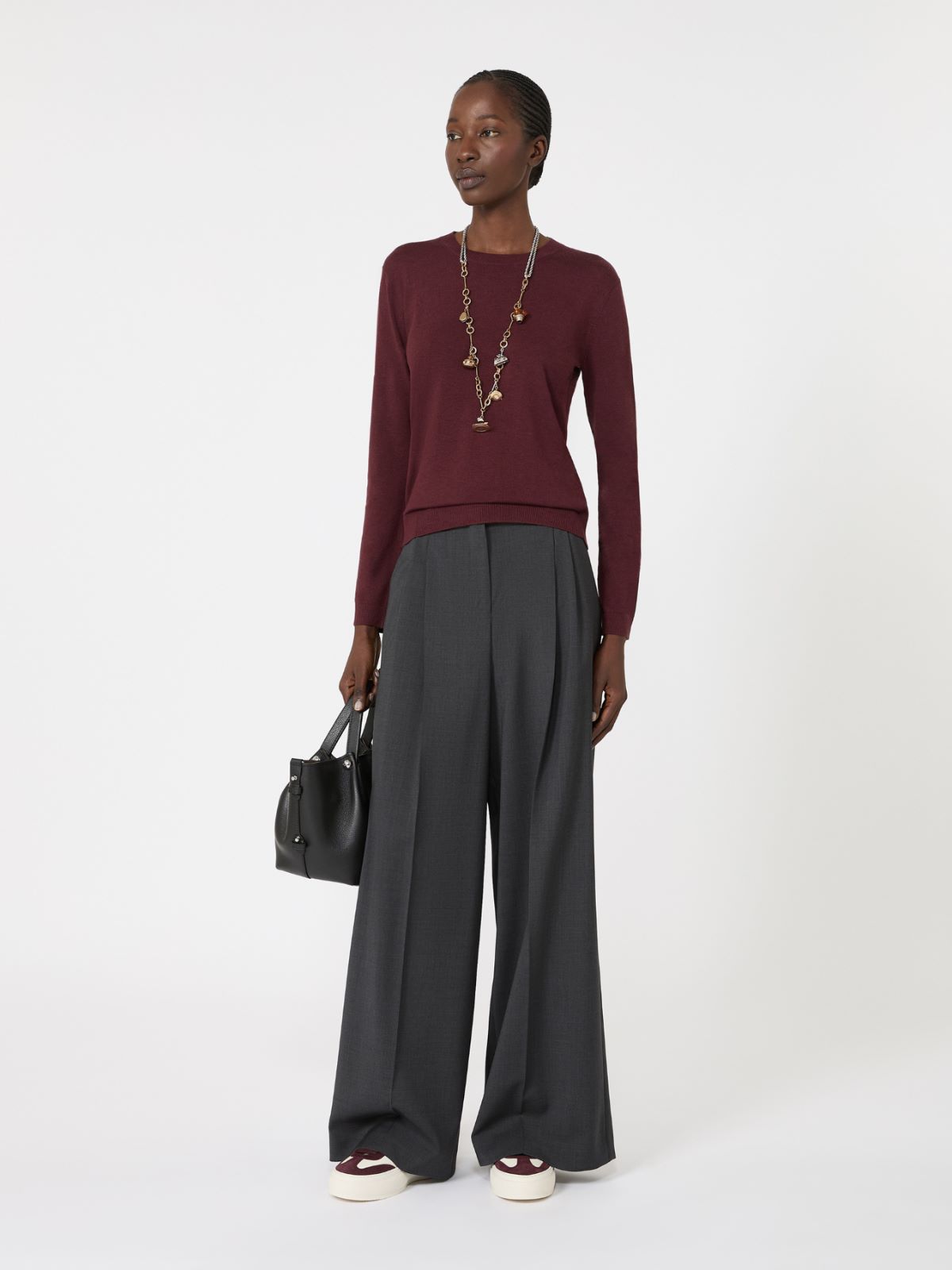Silk and wool yarn sweater - Weekend Max Mara