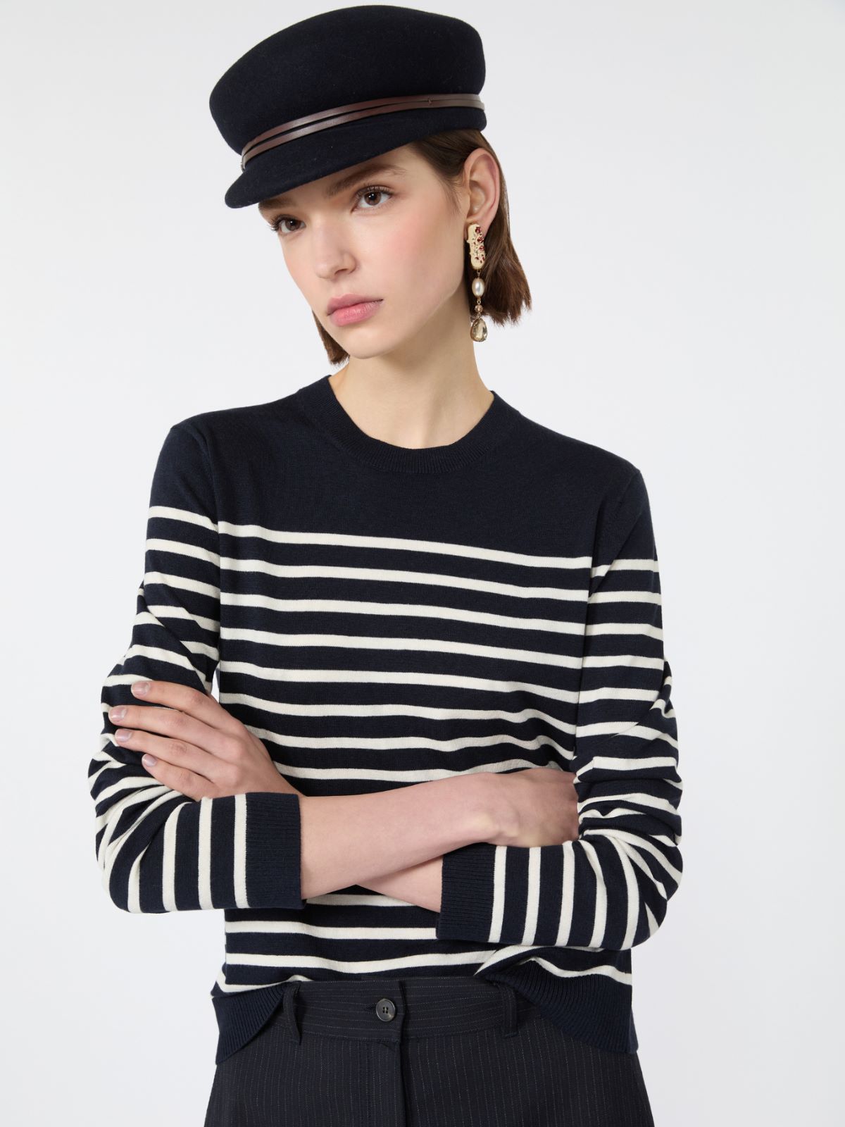 Silk and wool yarn sweater - Weekend Max Mara - 4