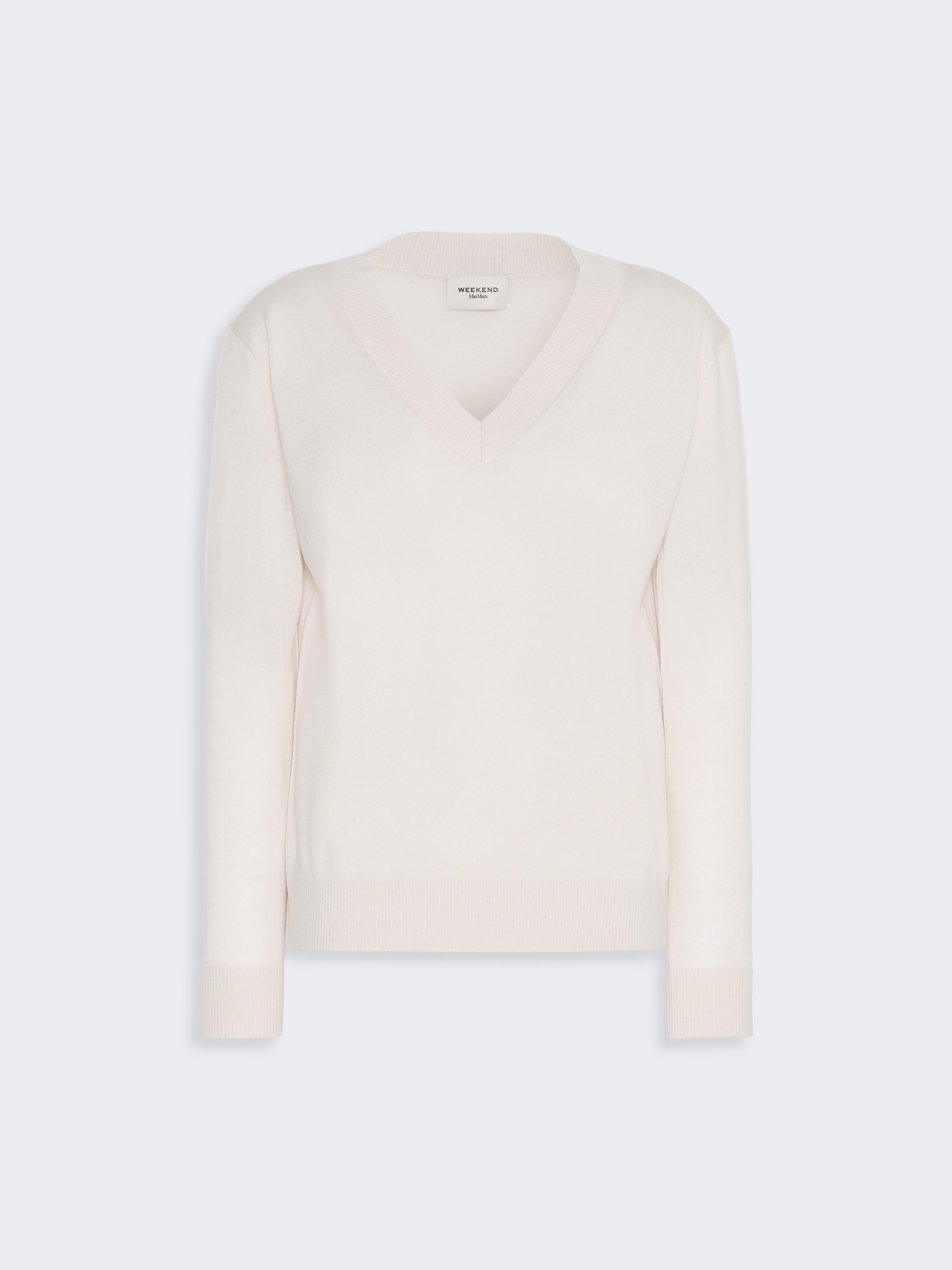 Maglia a V in lana, seta e cachemire - Weekend Max Mara - 5