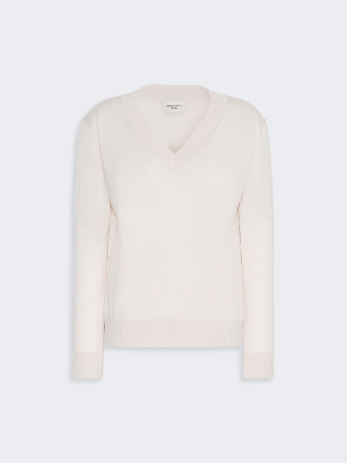 Maglia a V in lana, seta e cachemire - Weekend Max Mara - 5