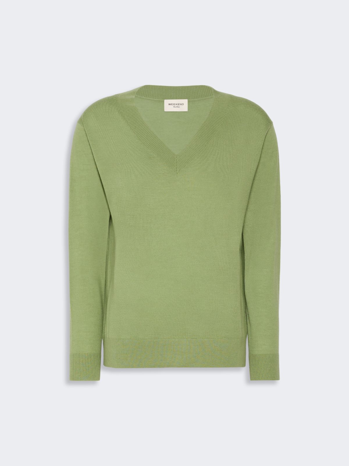 Wool, silk and cashmere V-neck sweater - Weekend Max Mara - 6