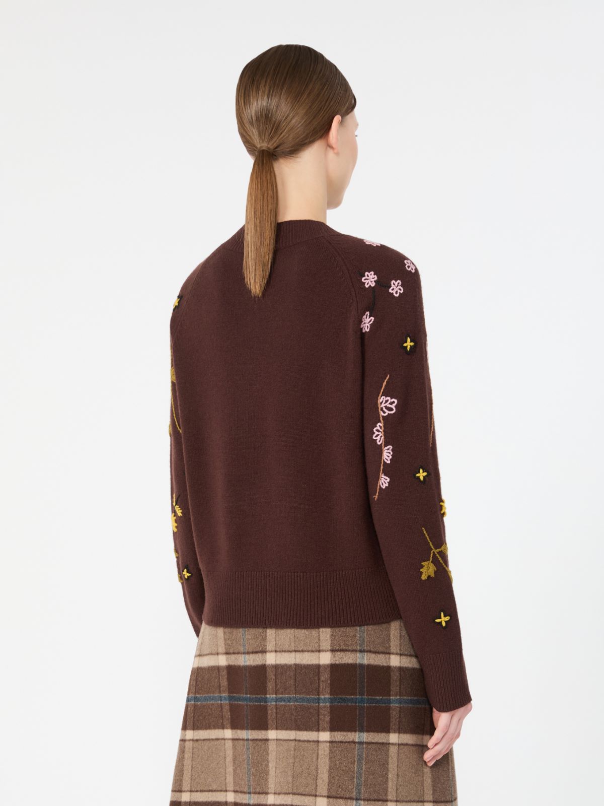 Embroidered wool sweater - Weekend Max Mara - 3