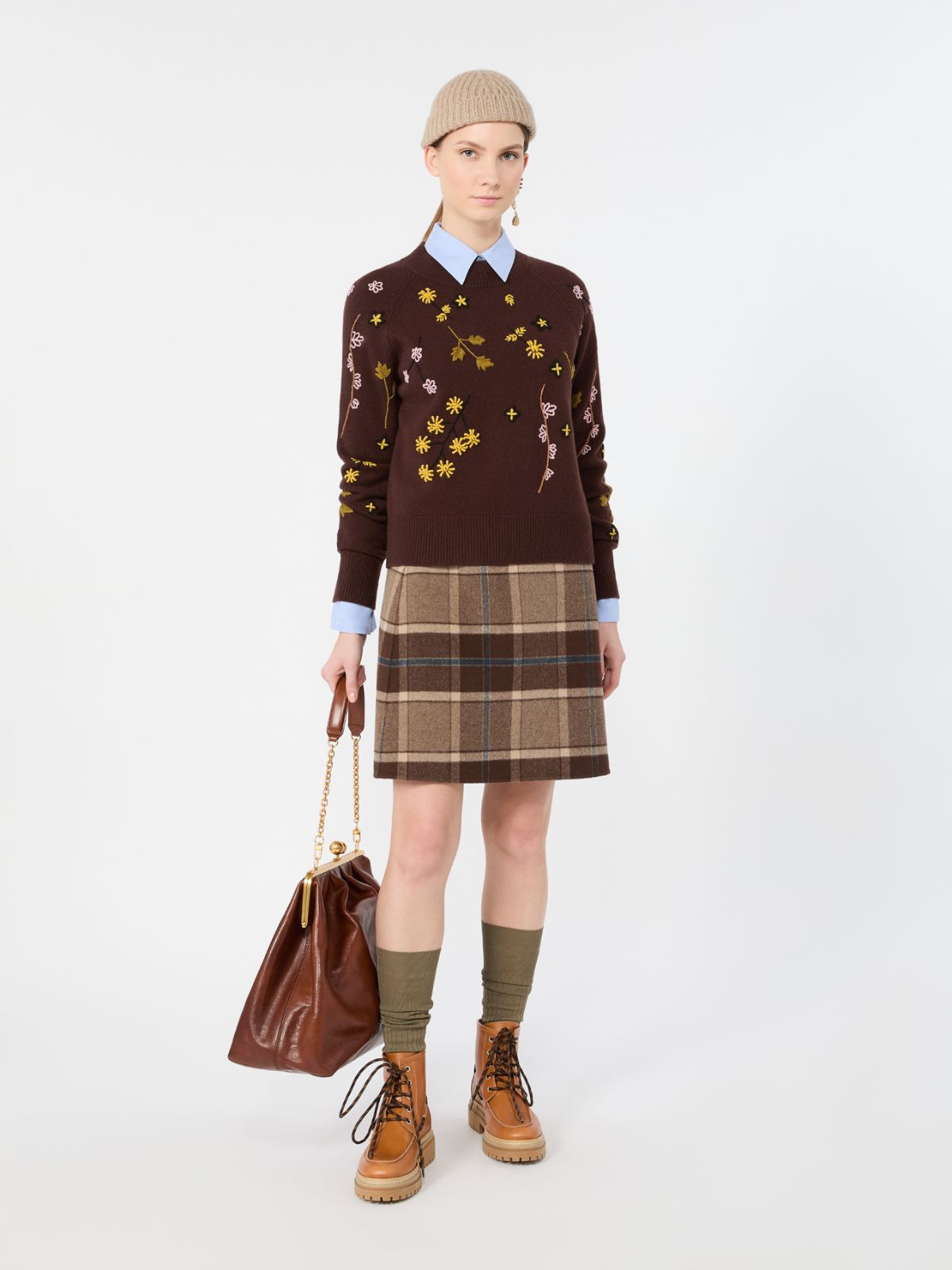 Embroidered wool sweater - Weekend Max Mara