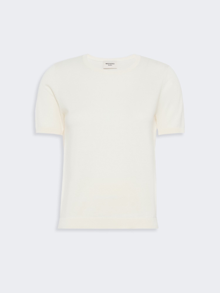 Silk and cotton crew-neck sweater - Weekend Max Mara - 2