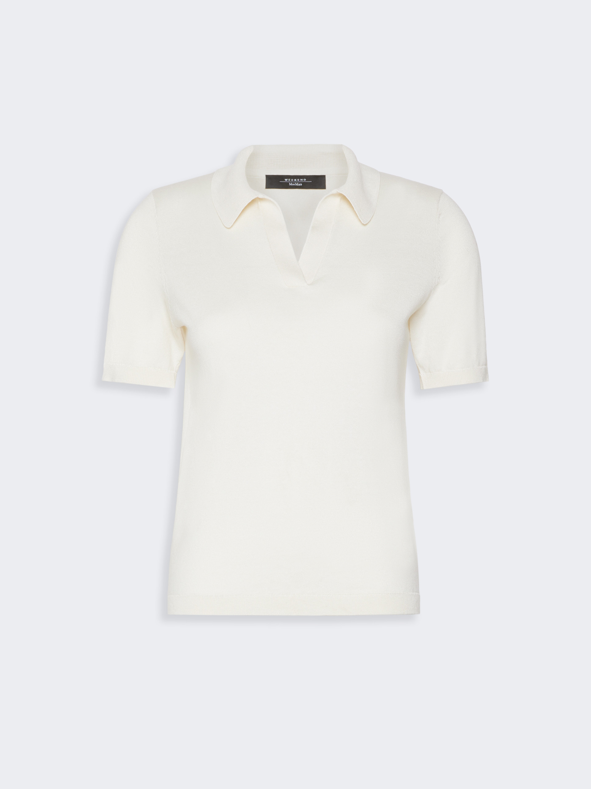 Silk and cotton yarn sweater - ECRU - Weekend Max Mara - 6