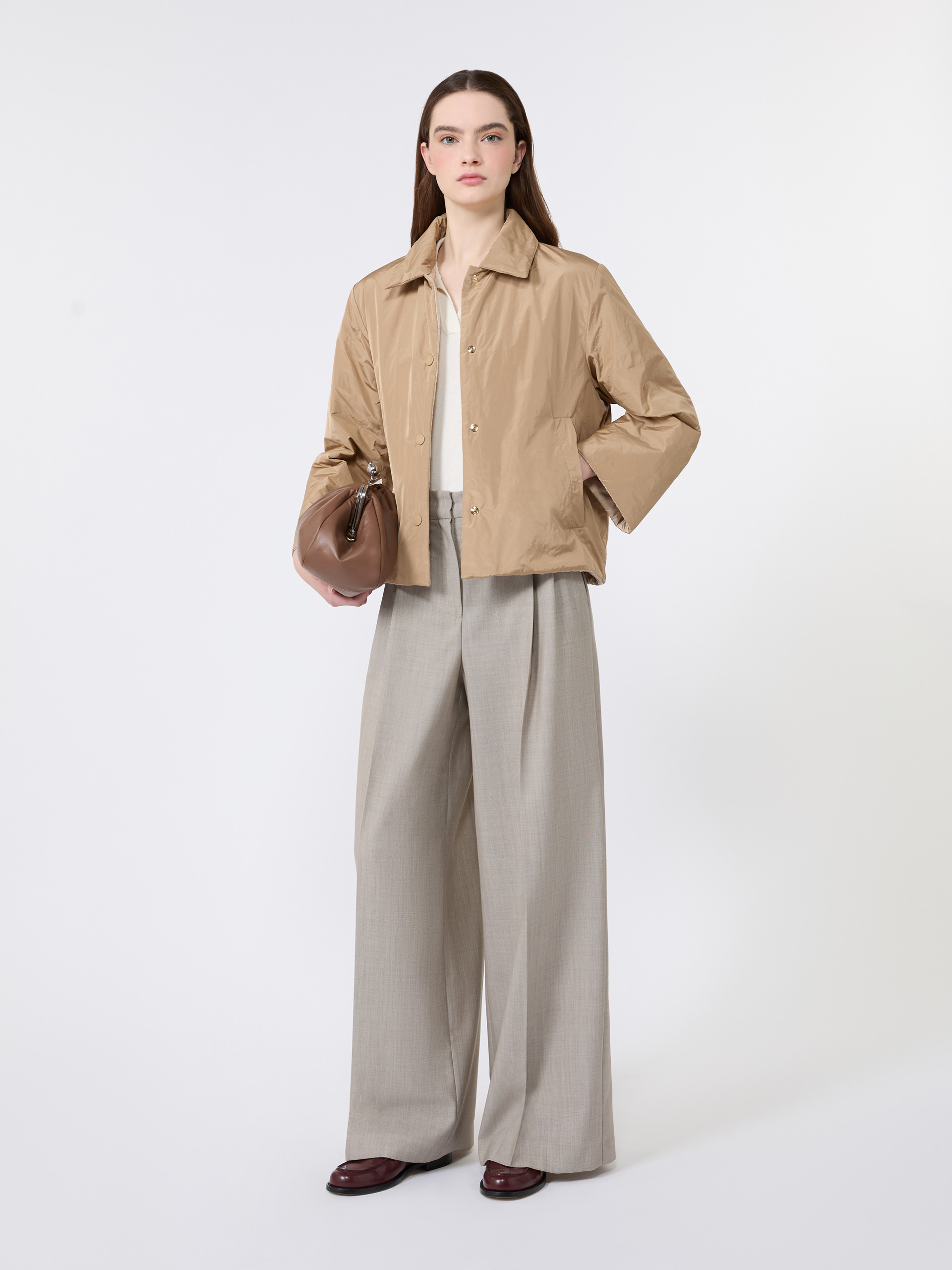 Silk and cotton yarn sweater - ECRU - Weekend Max Mara