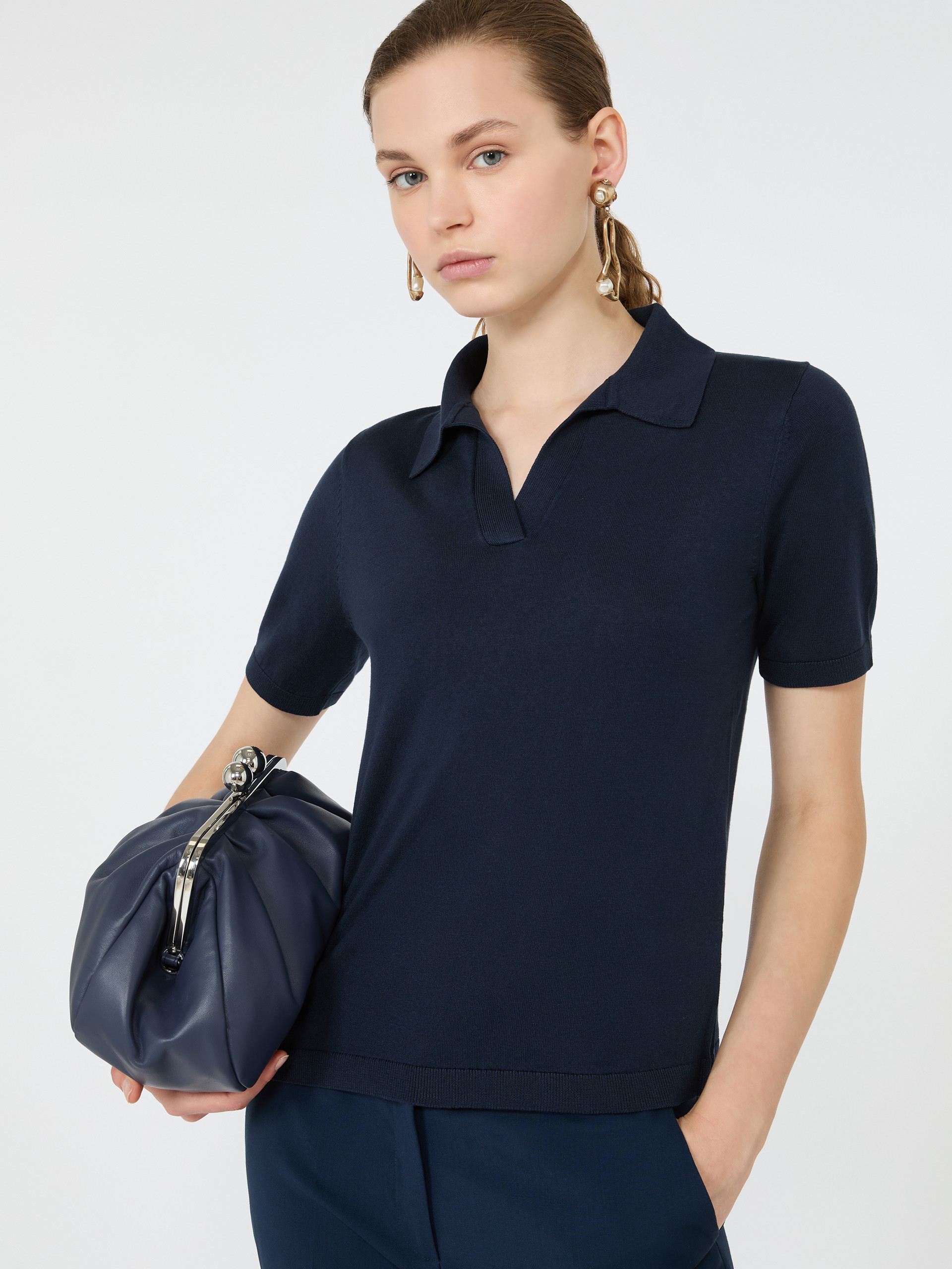 Silk and cotton yarn sweater - Weekend Max Mara - 4