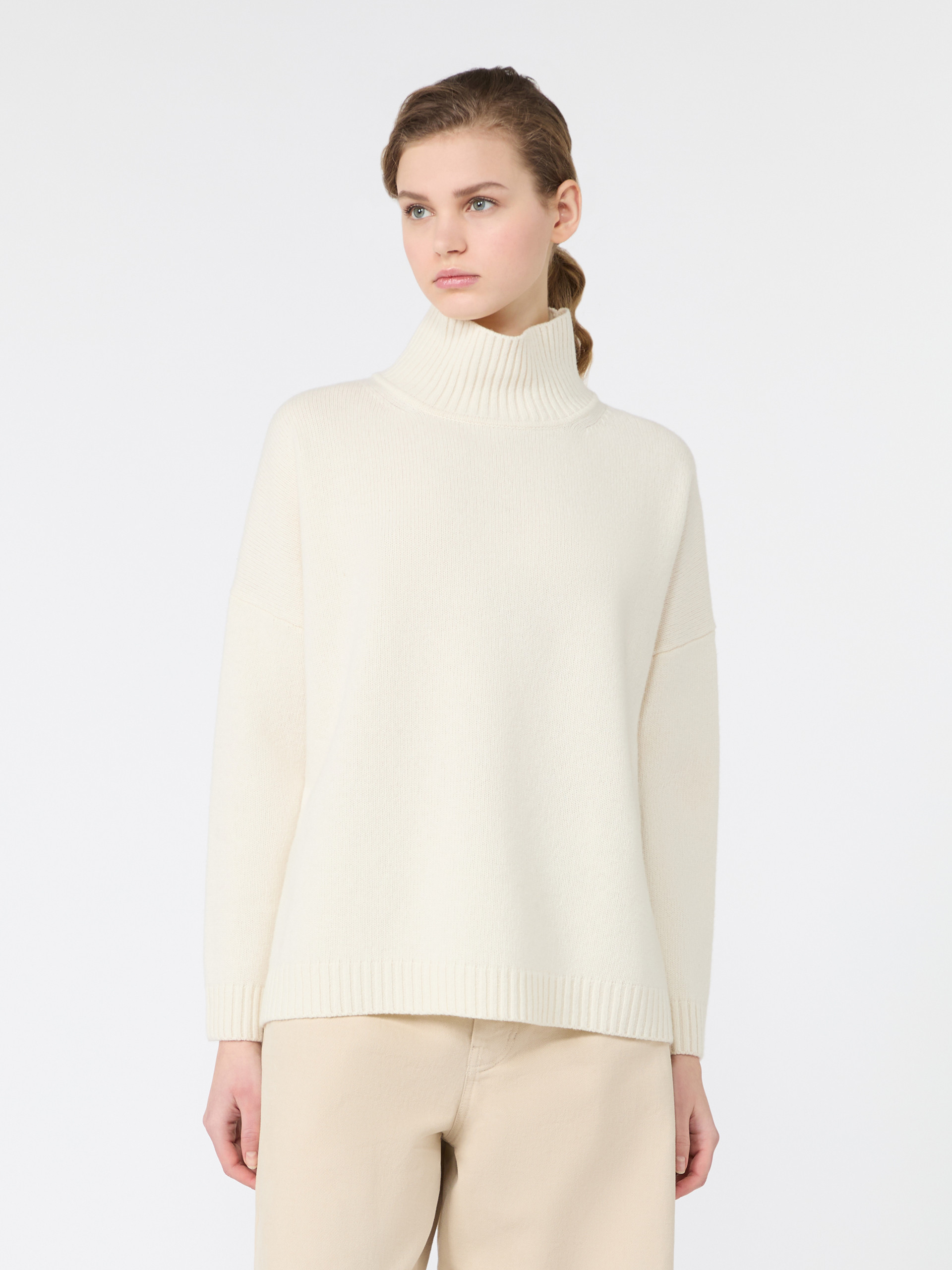 Wool knit turtleneck jumper - Weekend Max Mara - 2