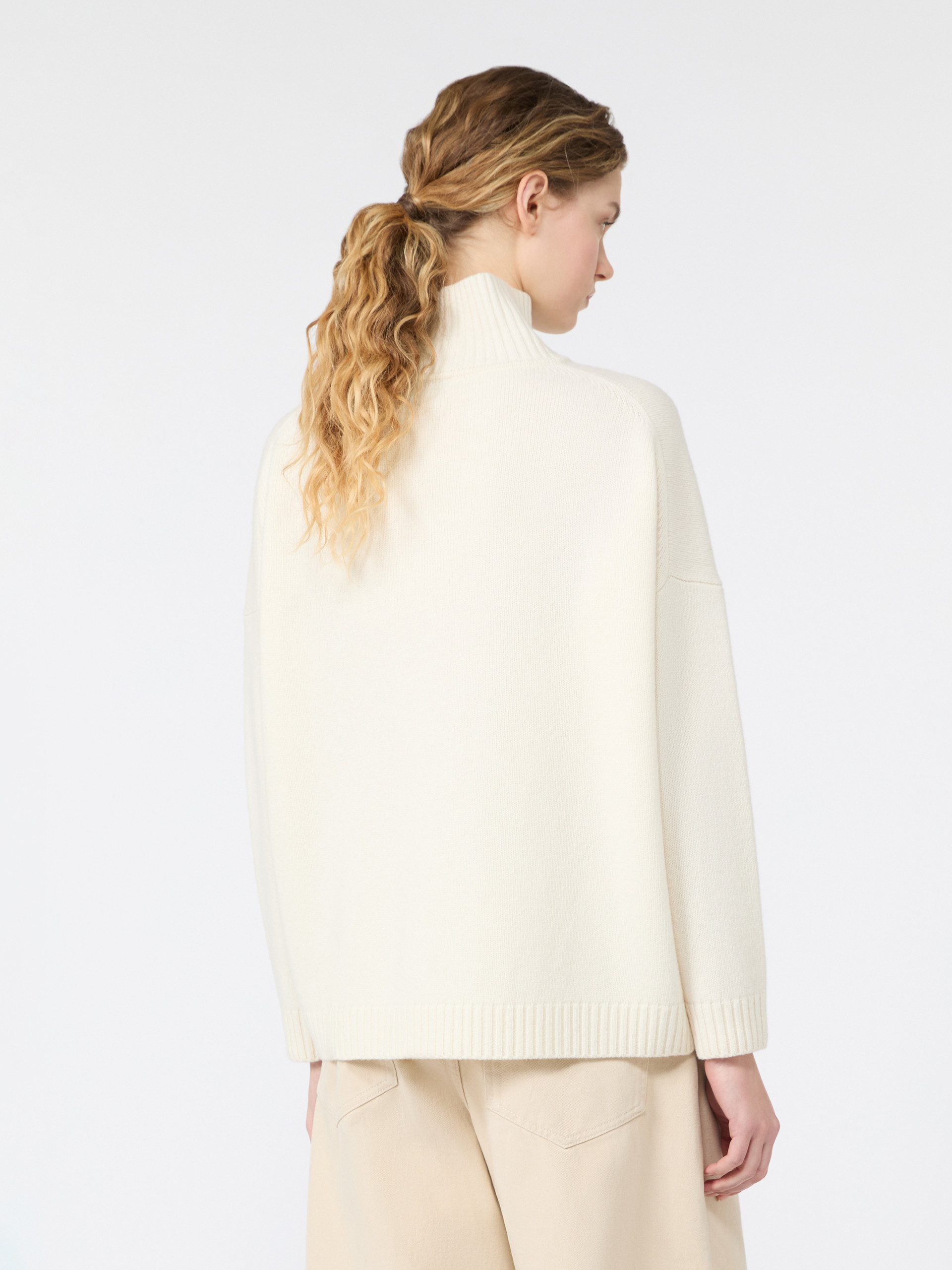 Wool knit turtleneck jumper - Weekend Max Mara - 3