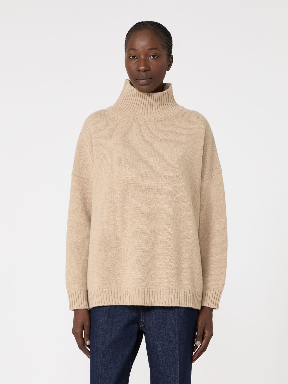 Wool knit turtleneck jumper - Weekend Max Mara - 2