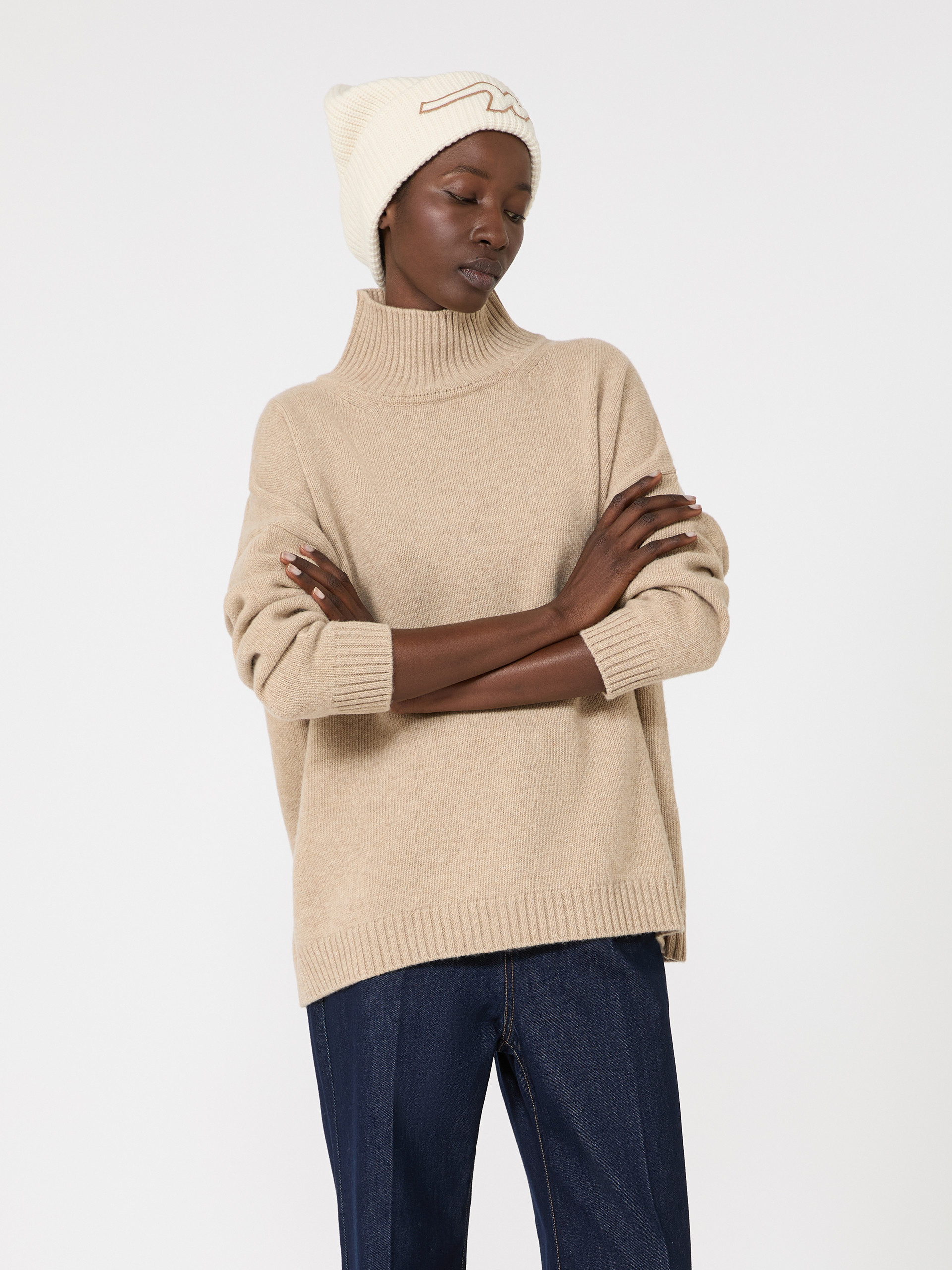 Wool knit turtleneck jumper - Weekend Max Mara - 4