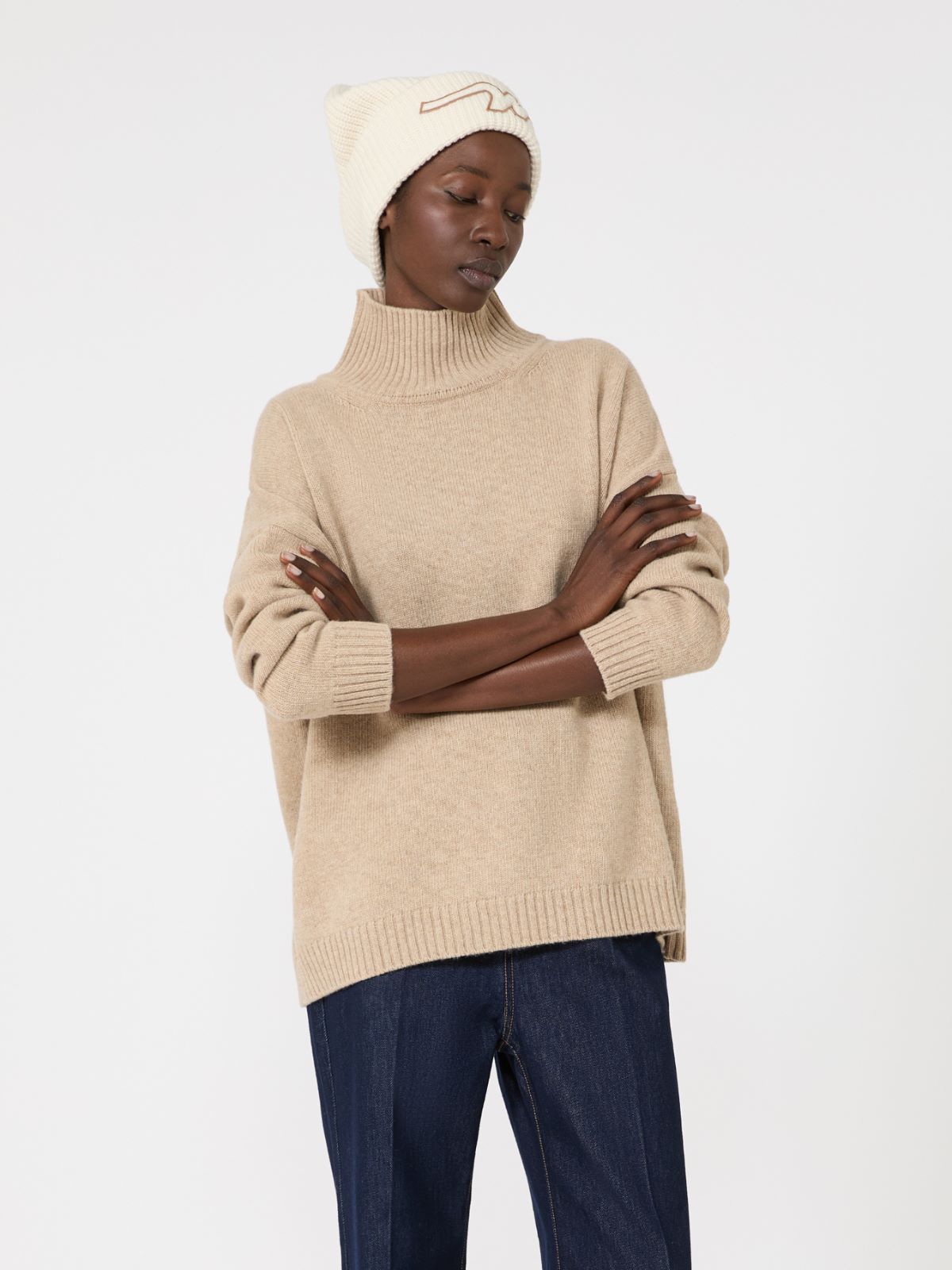 Wool knit turtleneck jumper - Weekend Max Mara - 4