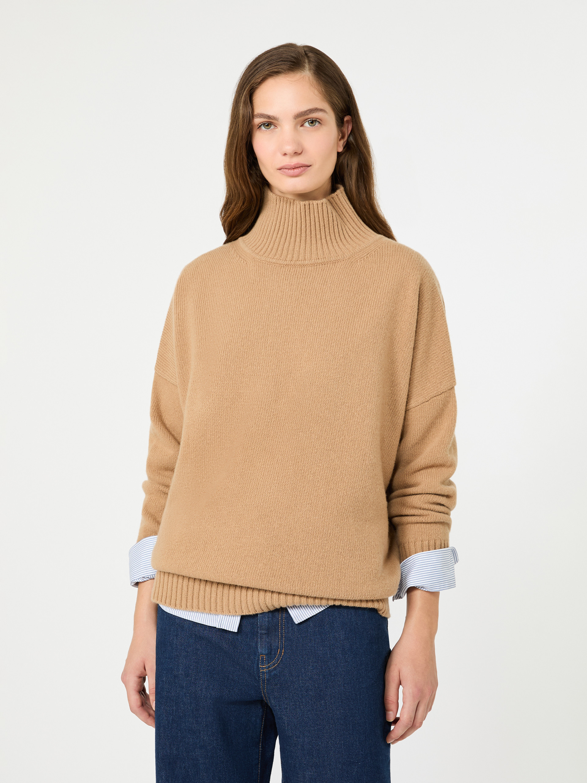 Wool knit turtleneck jumper - Weekend Max Mara - 4
