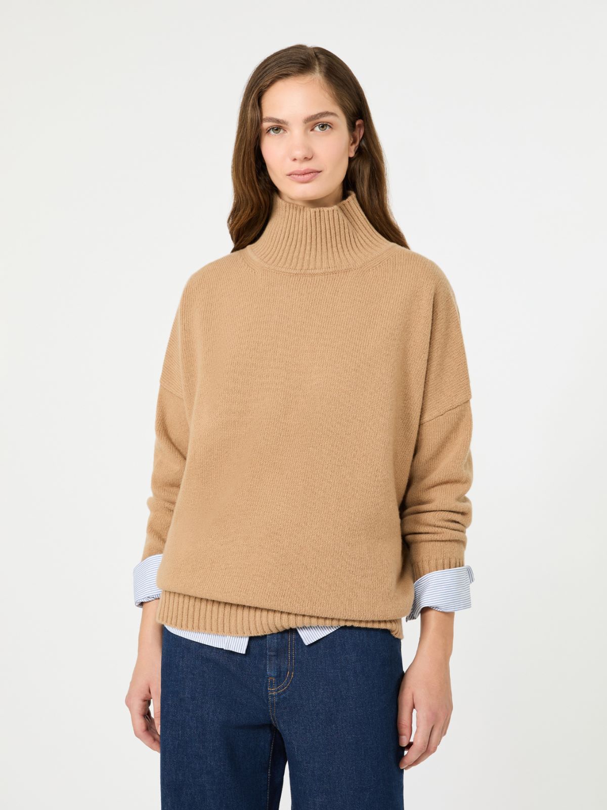 Wool knit turtleneck jumper - Weekend Max Mara - 4