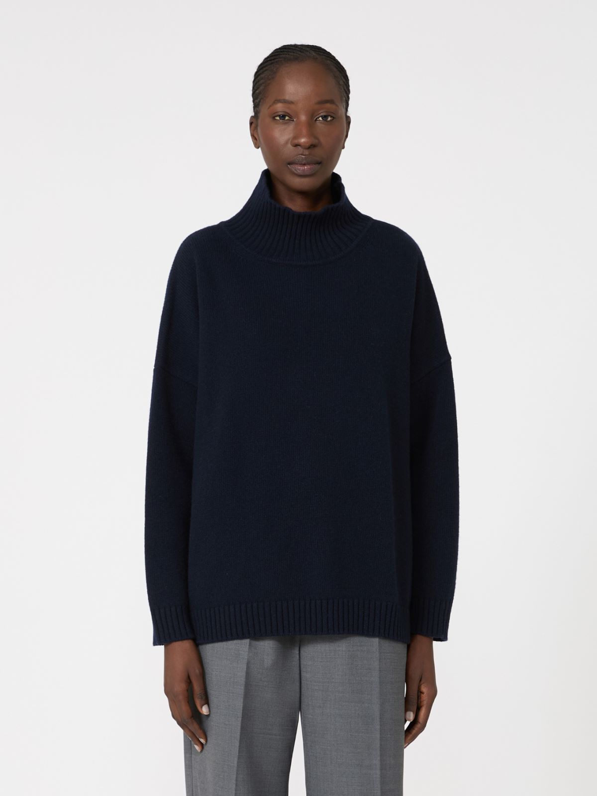 Wool knit turtleneck jumper - Weekend Max Mara - 2