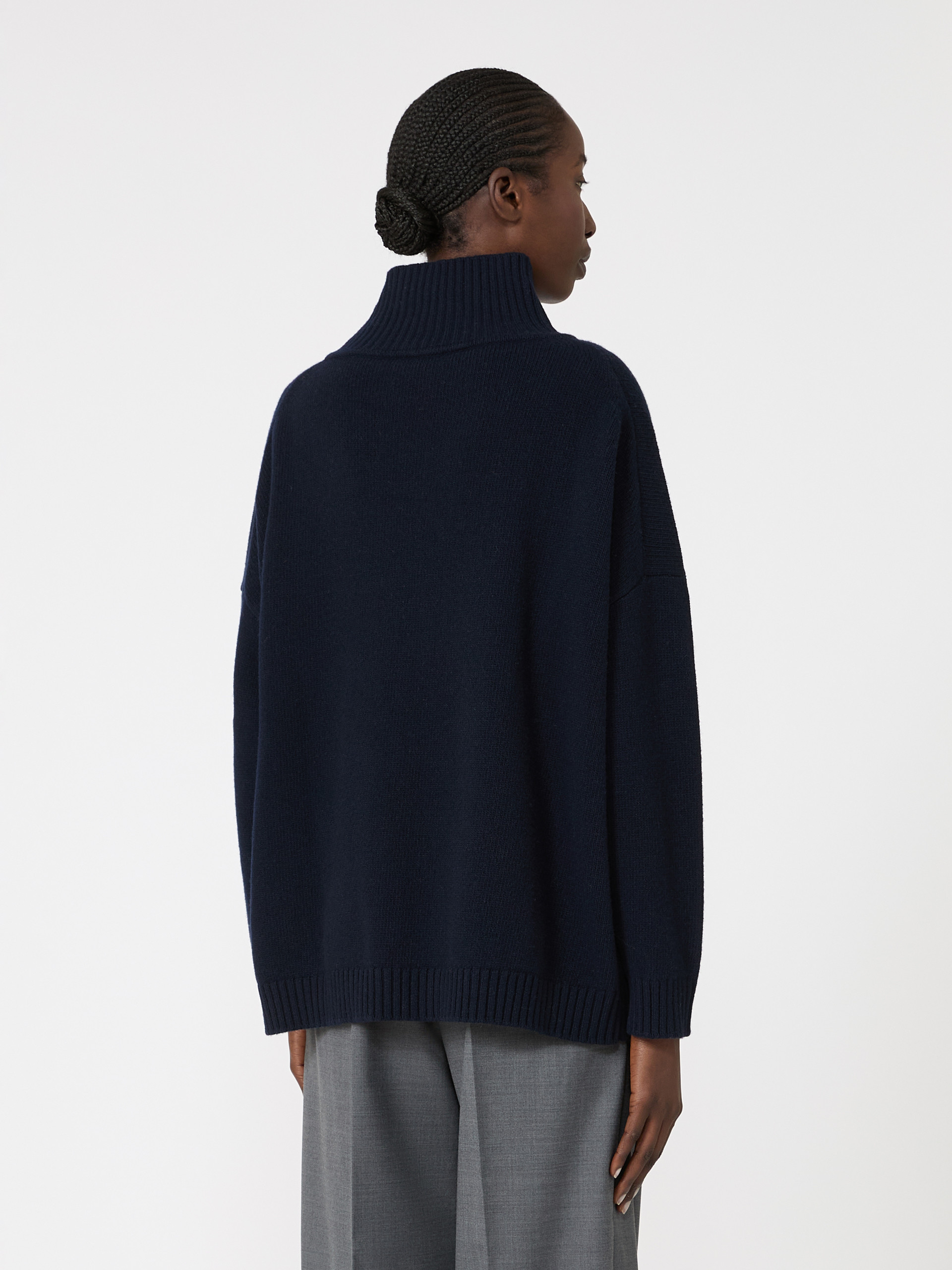 Wool knit turtleneck jumper - Weekend Max Mara - 3