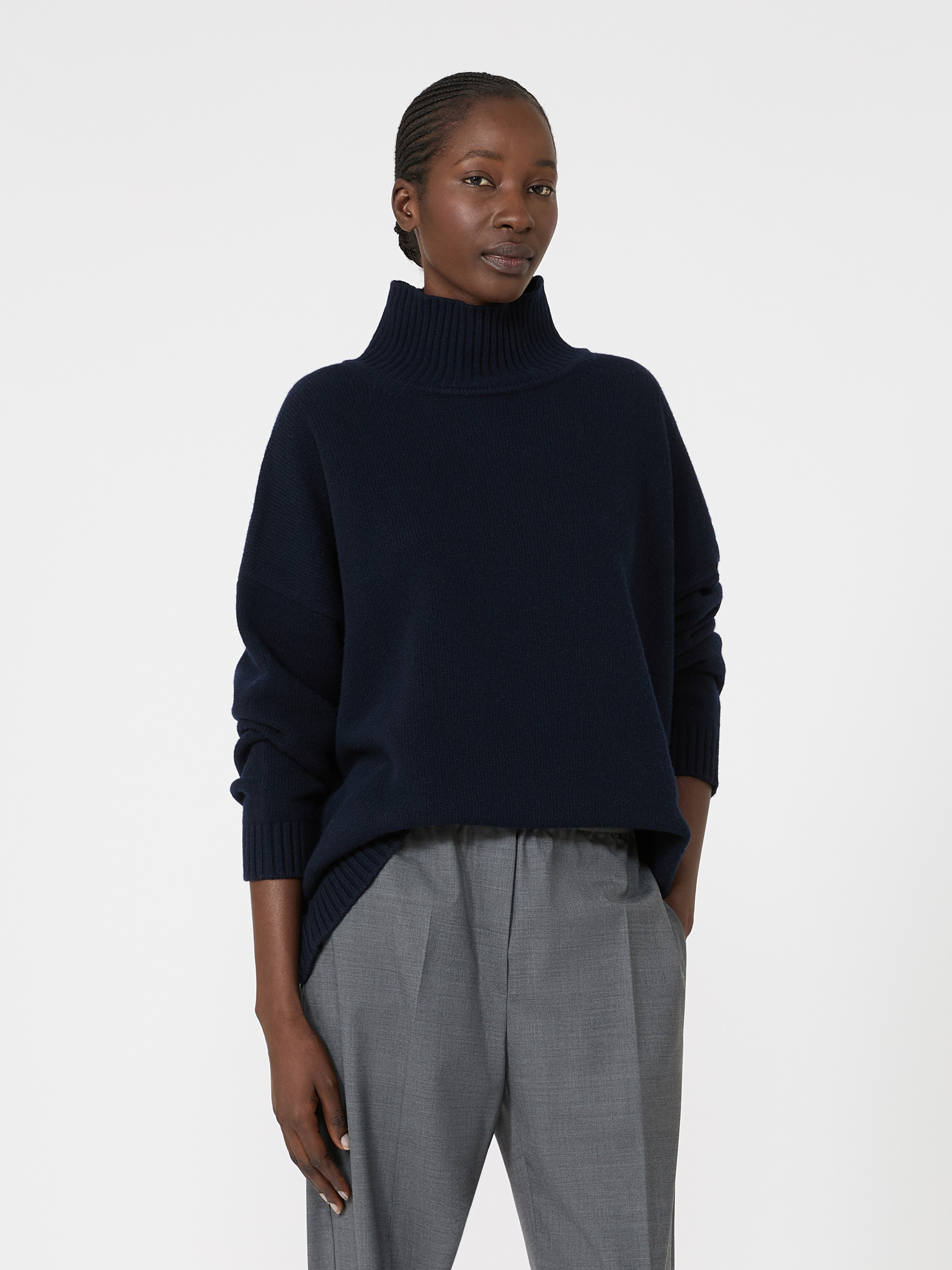 Wool knit turtleneck jumper - Weekend Max Mara - 4