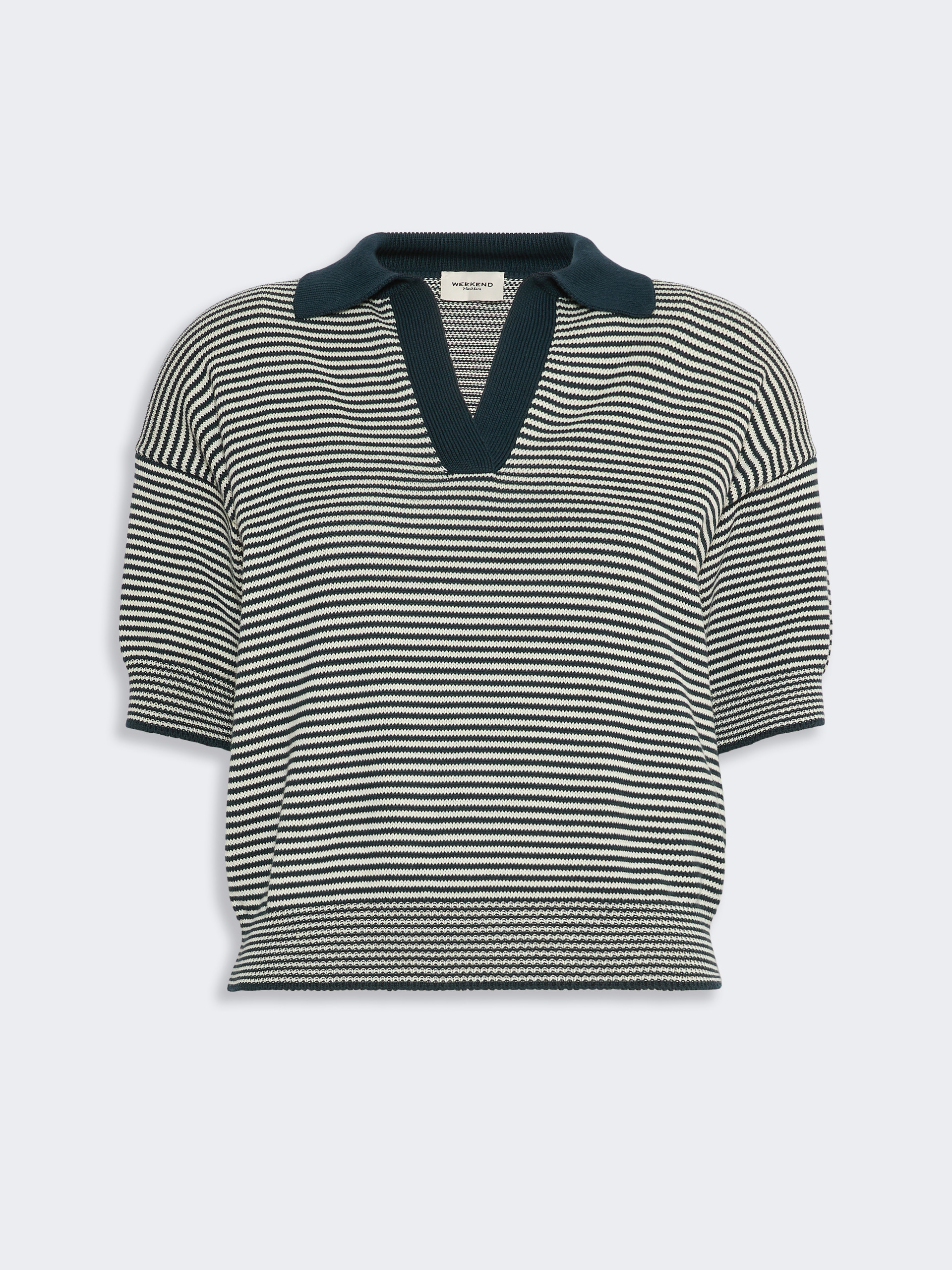 Cotton yarn sweater - NAVY - Weekend Max Mara - 5