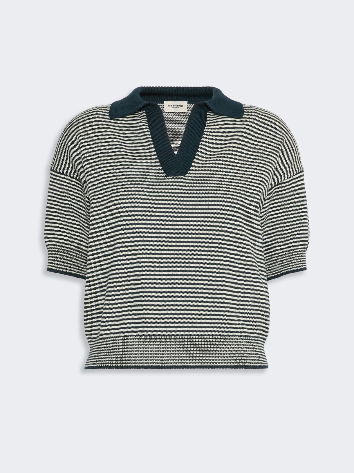 Cotton yarn sweater - NAVY - Weekend Max Mara - 5