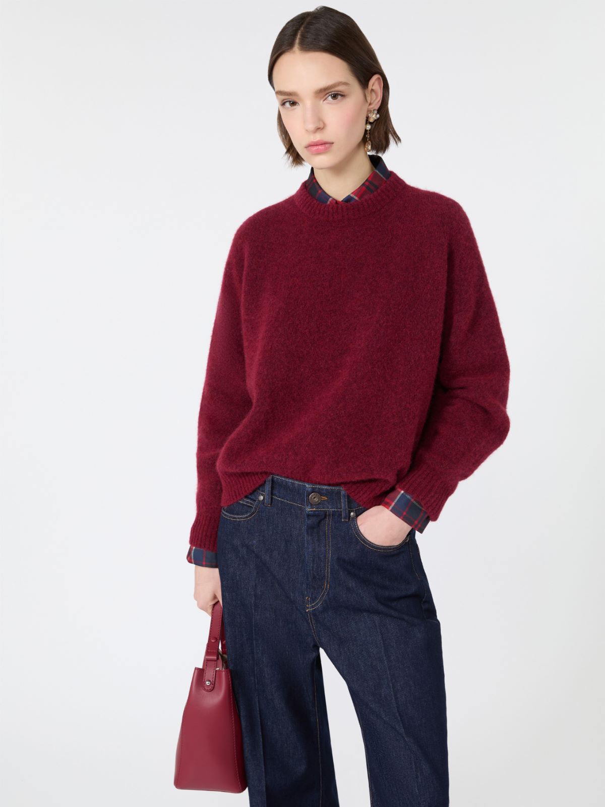 Alpaca and wool blend sweater - Weekend Max Mara - 4
