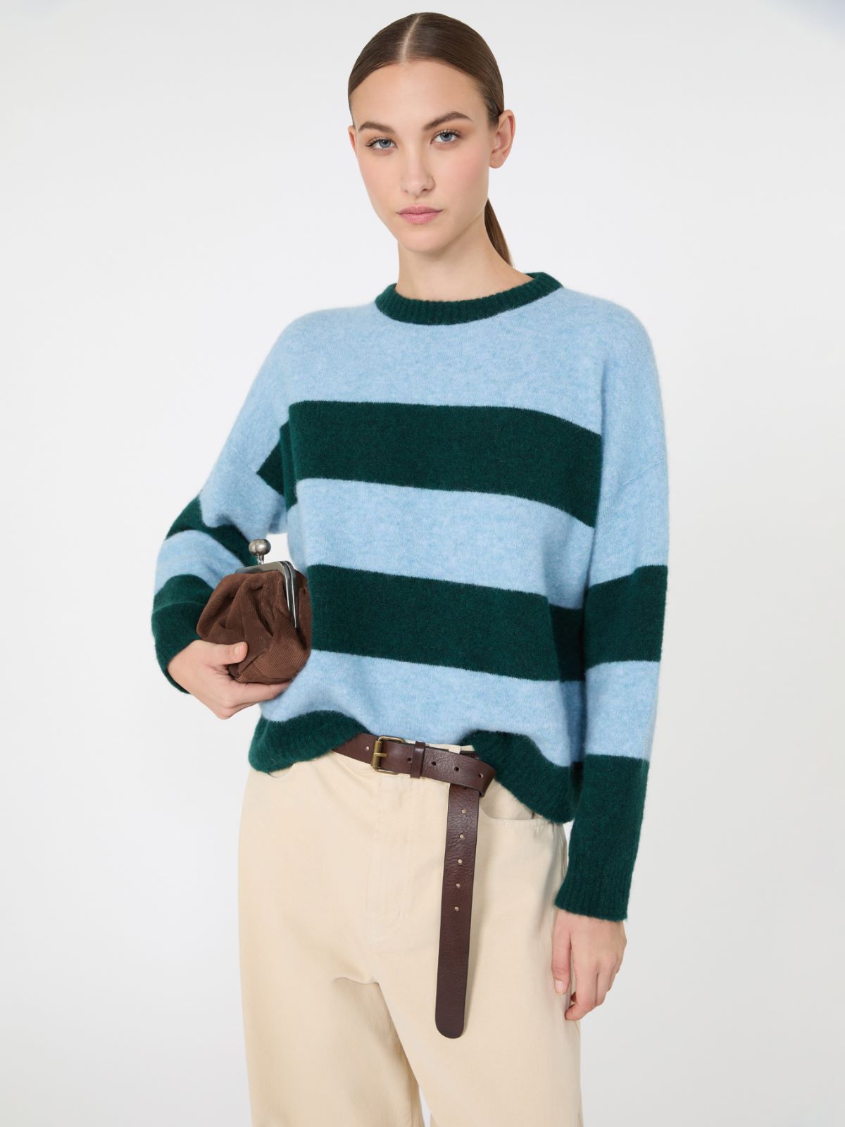 Alpaca and wool blend sweater - Weekend Max Mara - 4