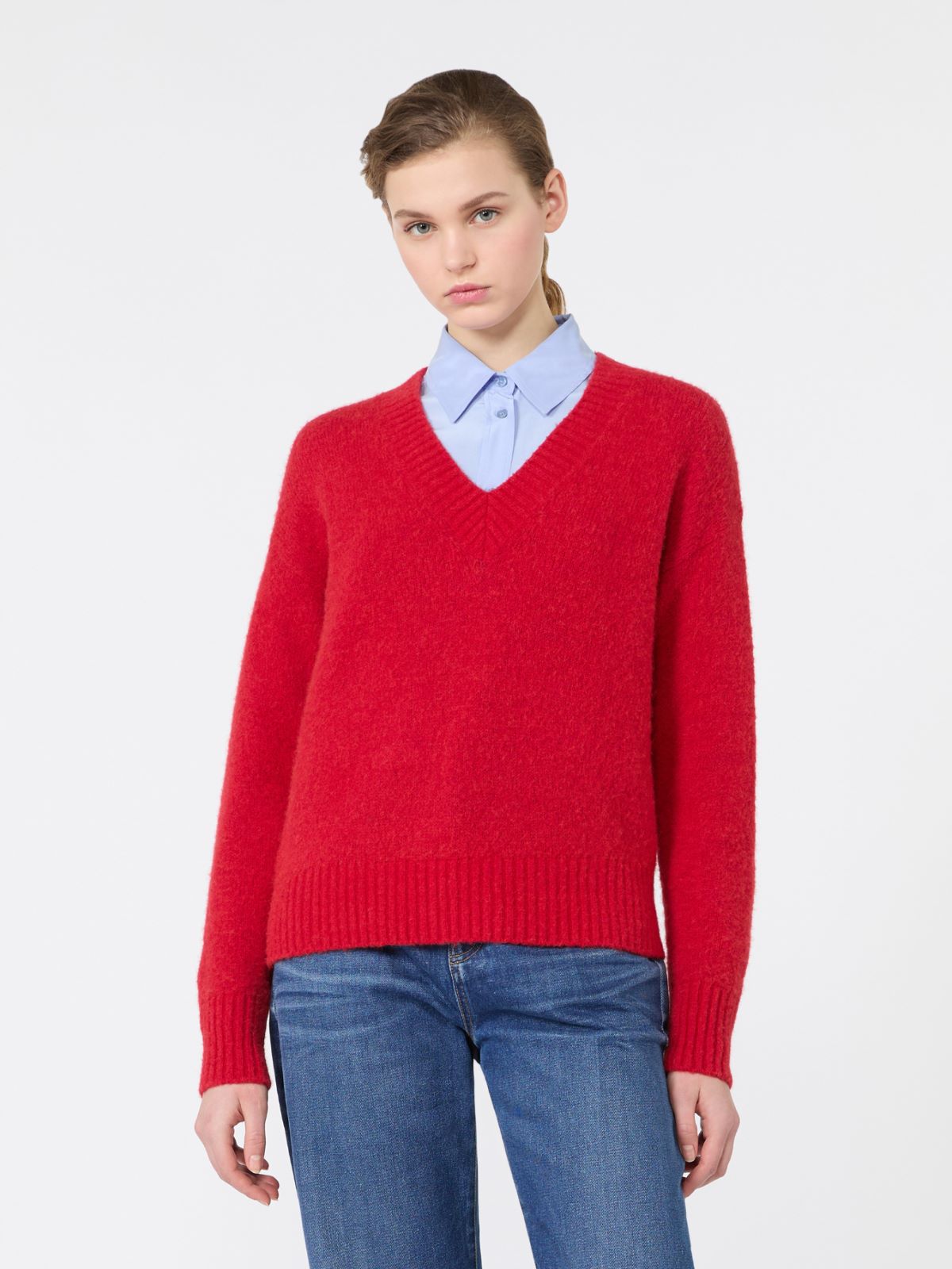 Alpaca and cotton yarn sweater - Weekend Max Mara - 2