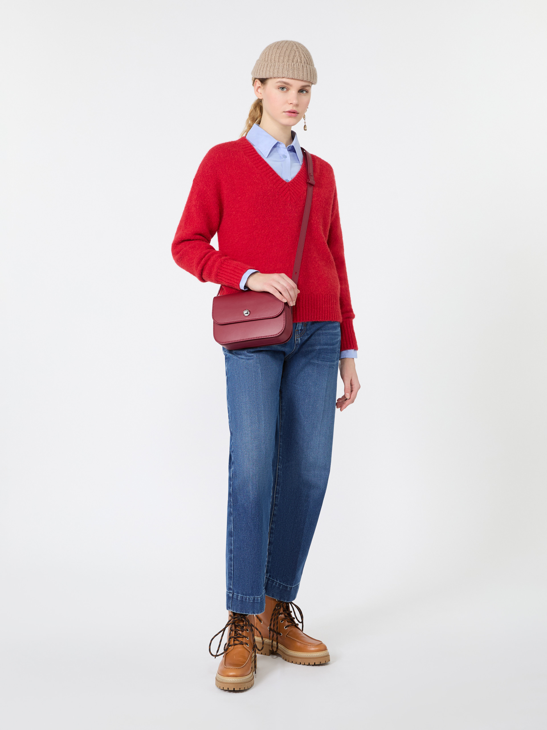 Alpaca and cotton yarn sweater - Weekend Max Mara