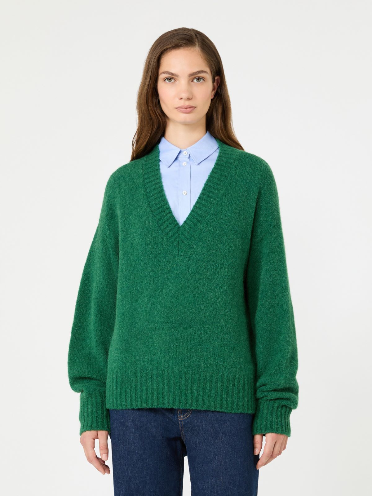 Alpaca and cotton yarn sweater - Weekend Max Mara - 2