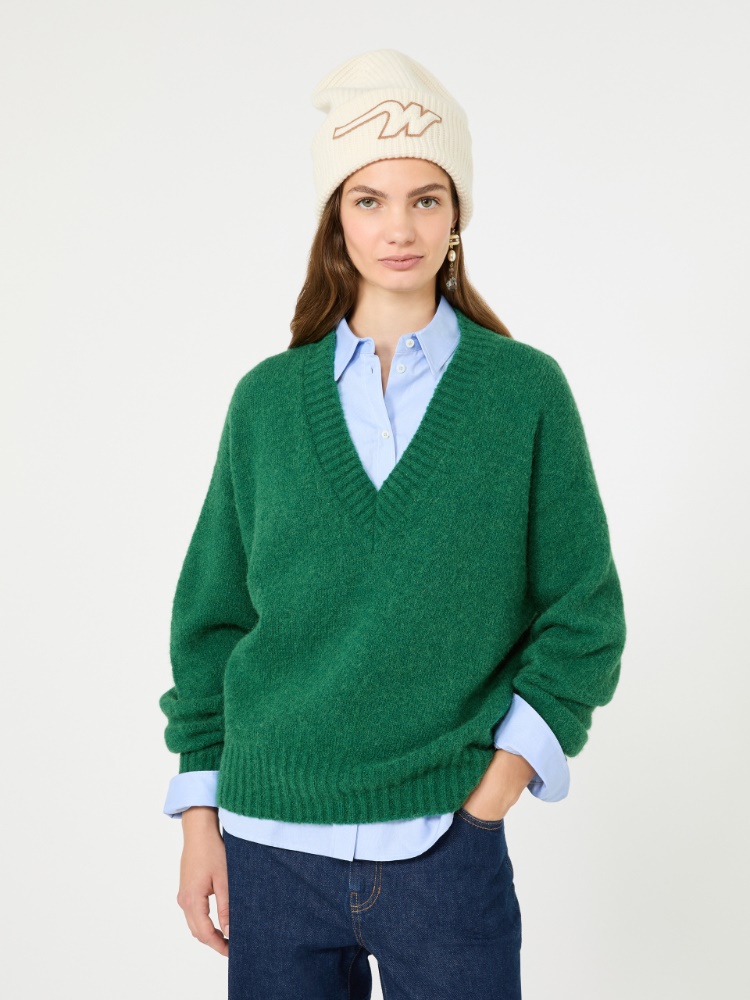 Alpaca and cotton yarn sweater - Weekend Max Mara
