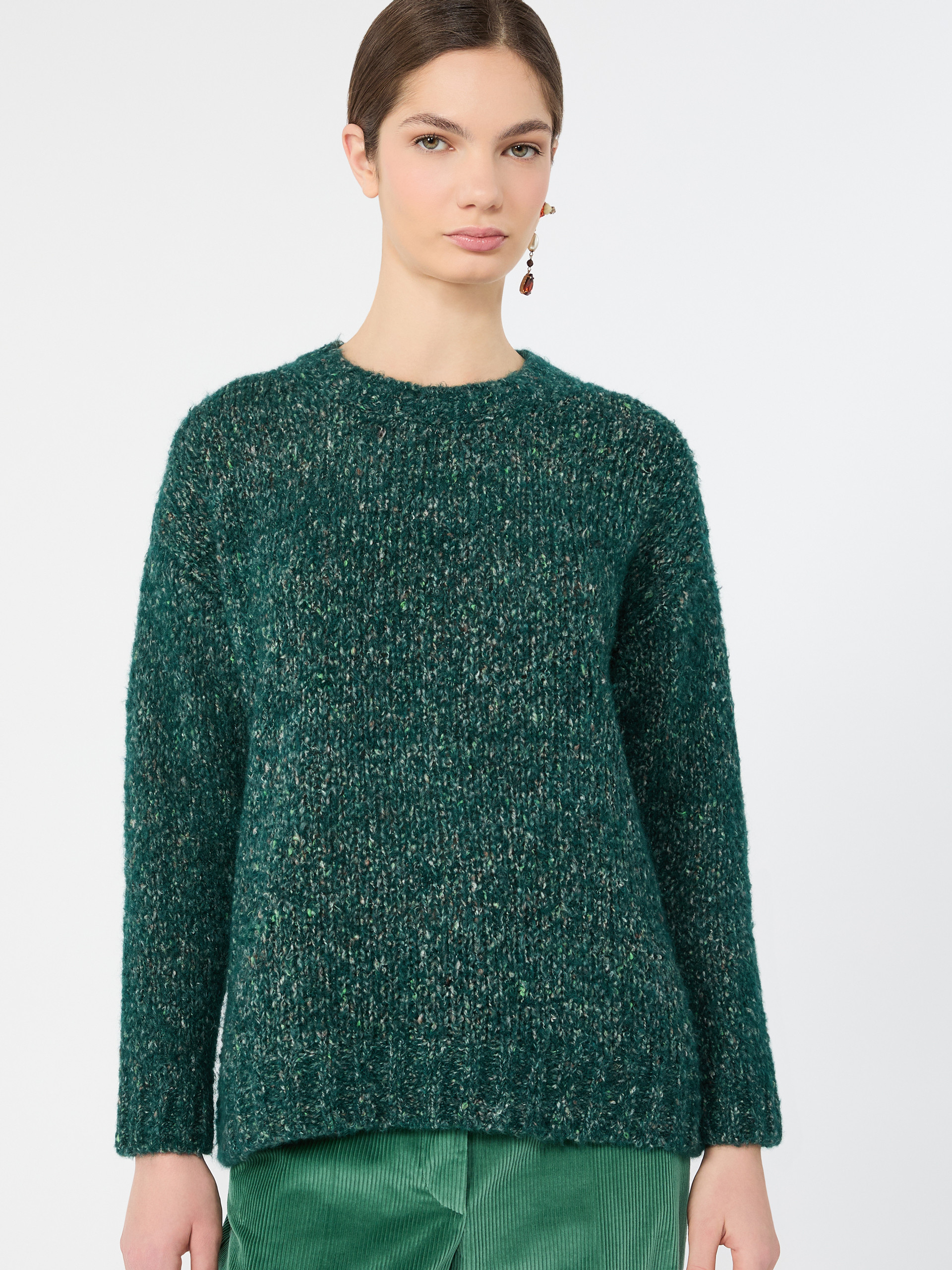 Alpaca, cotton and wool blend sweater - Weekend Max Mara - 4