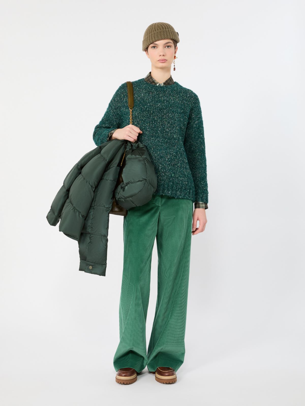 Alpaca, cotton and wool blend sweater - Weekend Max Mara