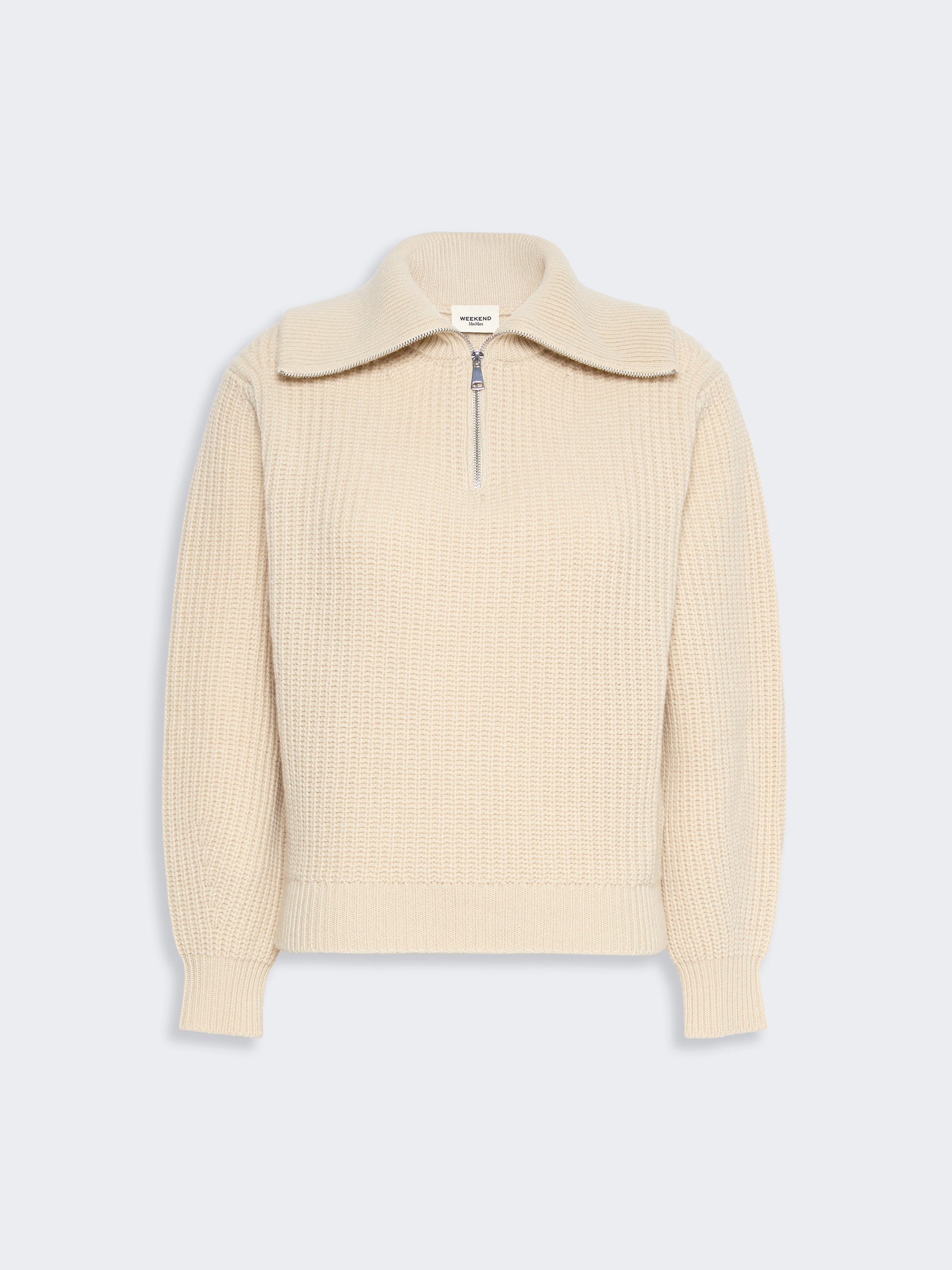 Wool zip-up roll-neck jumper - Weekend Max Mara - 6
