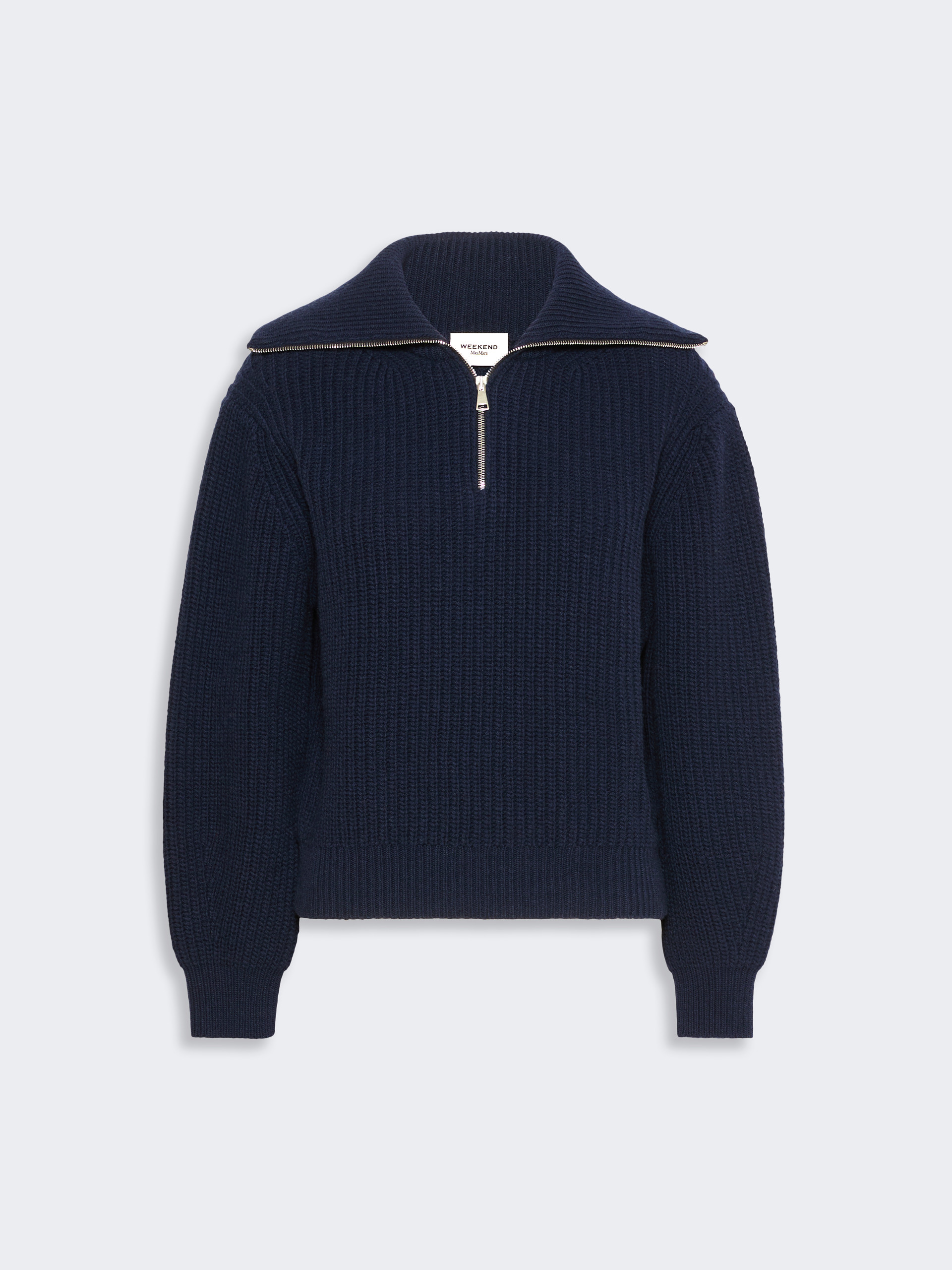 Wool zip-up roll-neck jumper - Weekend Max Mara - 5
