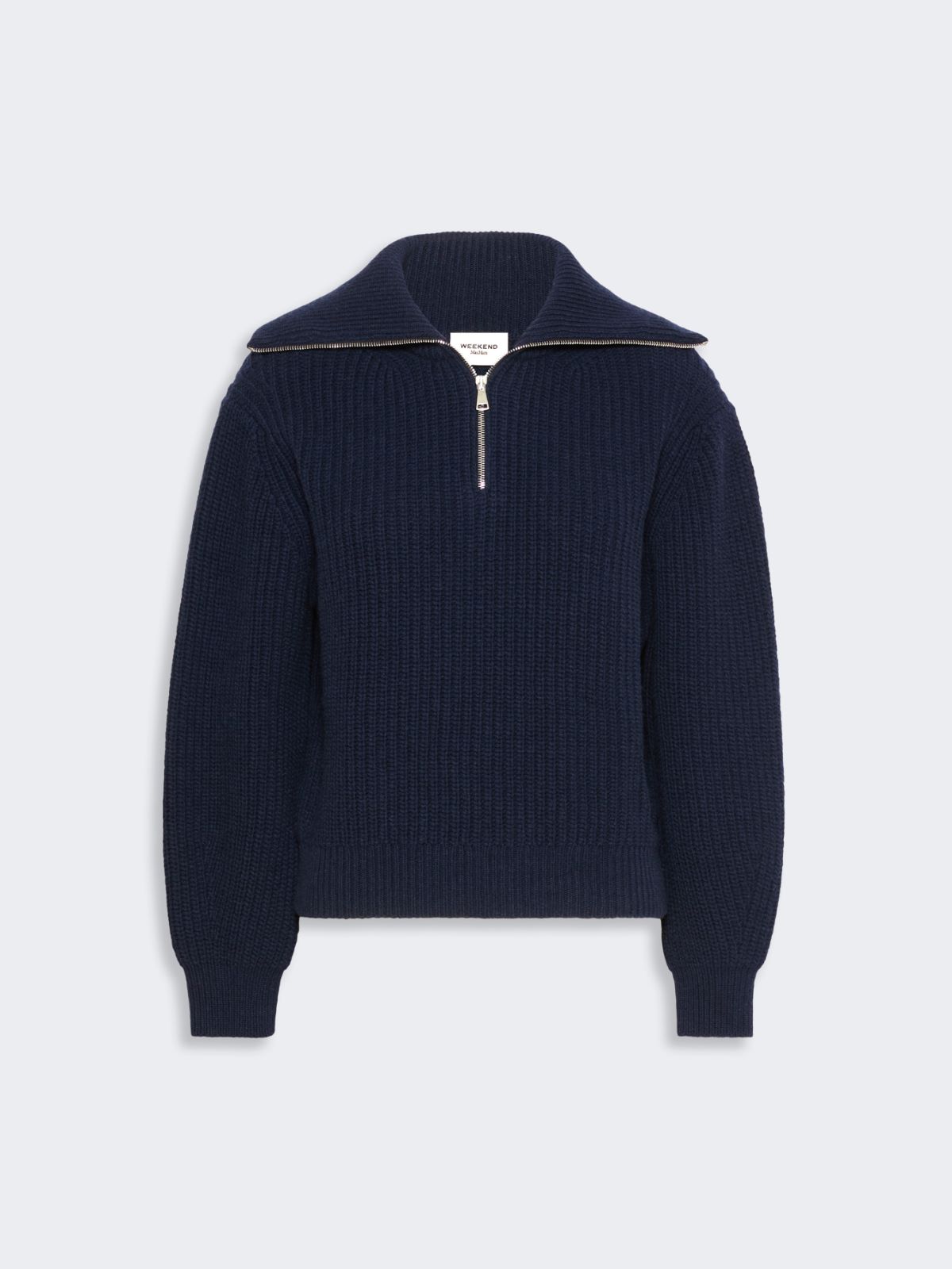 Wool zip-up roll-neck jumper - Weekend Max Mara - 5