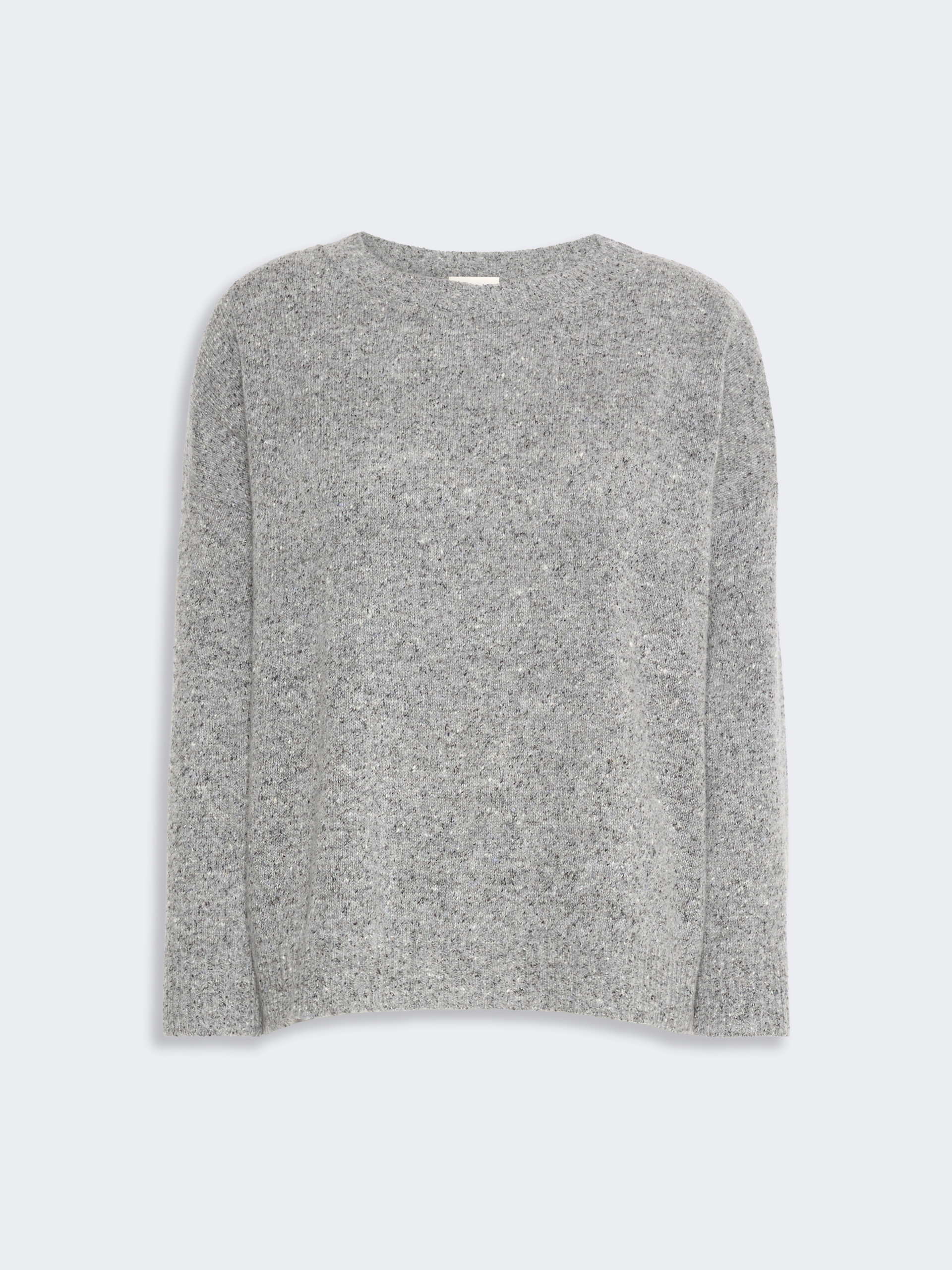 Tweed-effect wool and silk blend jumper - Weekend Max Mara - 5