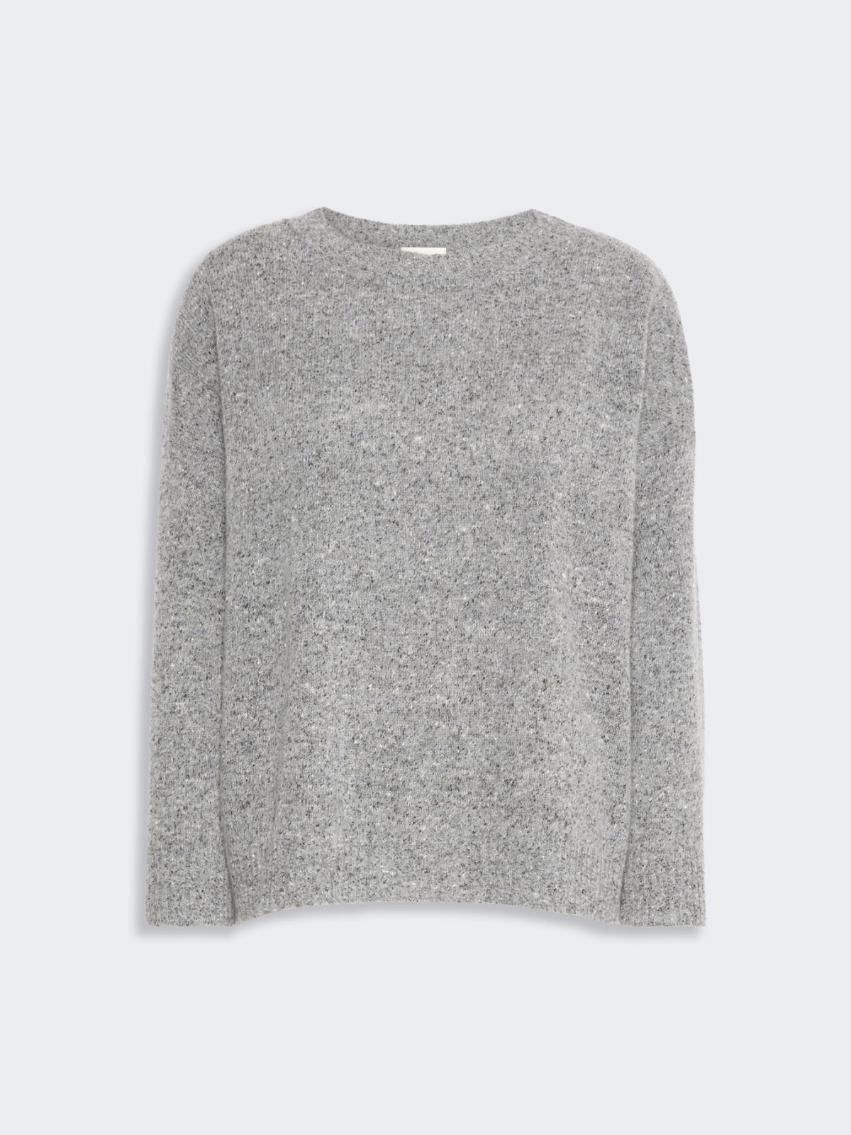 Tweed-effect wool and silk blend jumper - Weekend Max Mara - 5