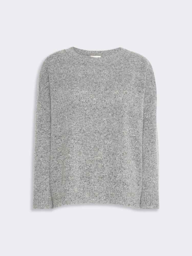 Tweed-effect wool and silk blend jumper - Weekend Max Mara - 2
