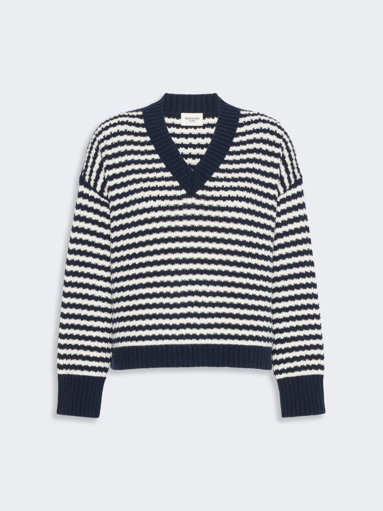 Loose jumper in wool yarn - Weekend Max Mara