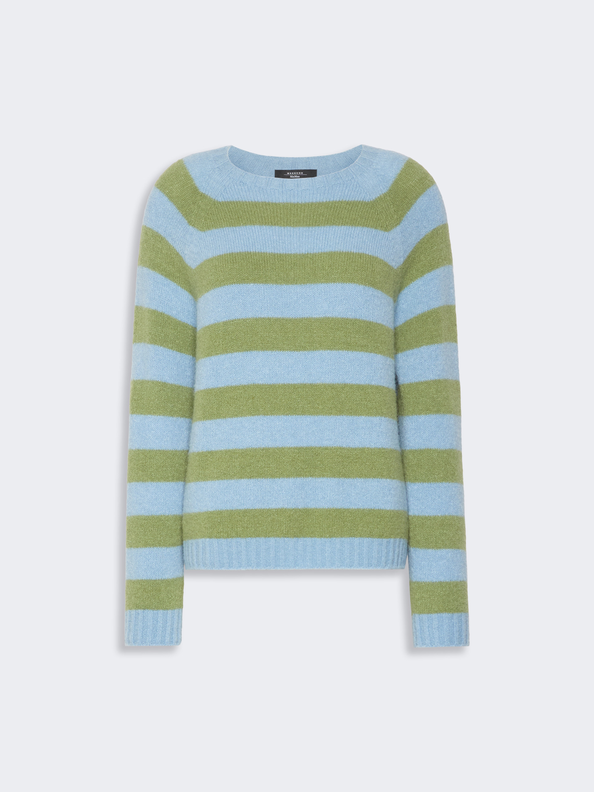 Alpaca and cotton sweater - LIGHT BLUE - Weekend Max Mara - 5