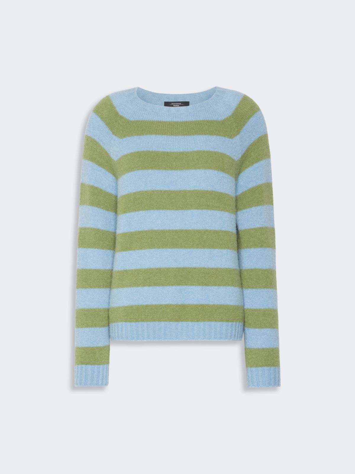 Alpaca and cotton sweater - LIGHT BLUE - Weekend Max Mara - 5
