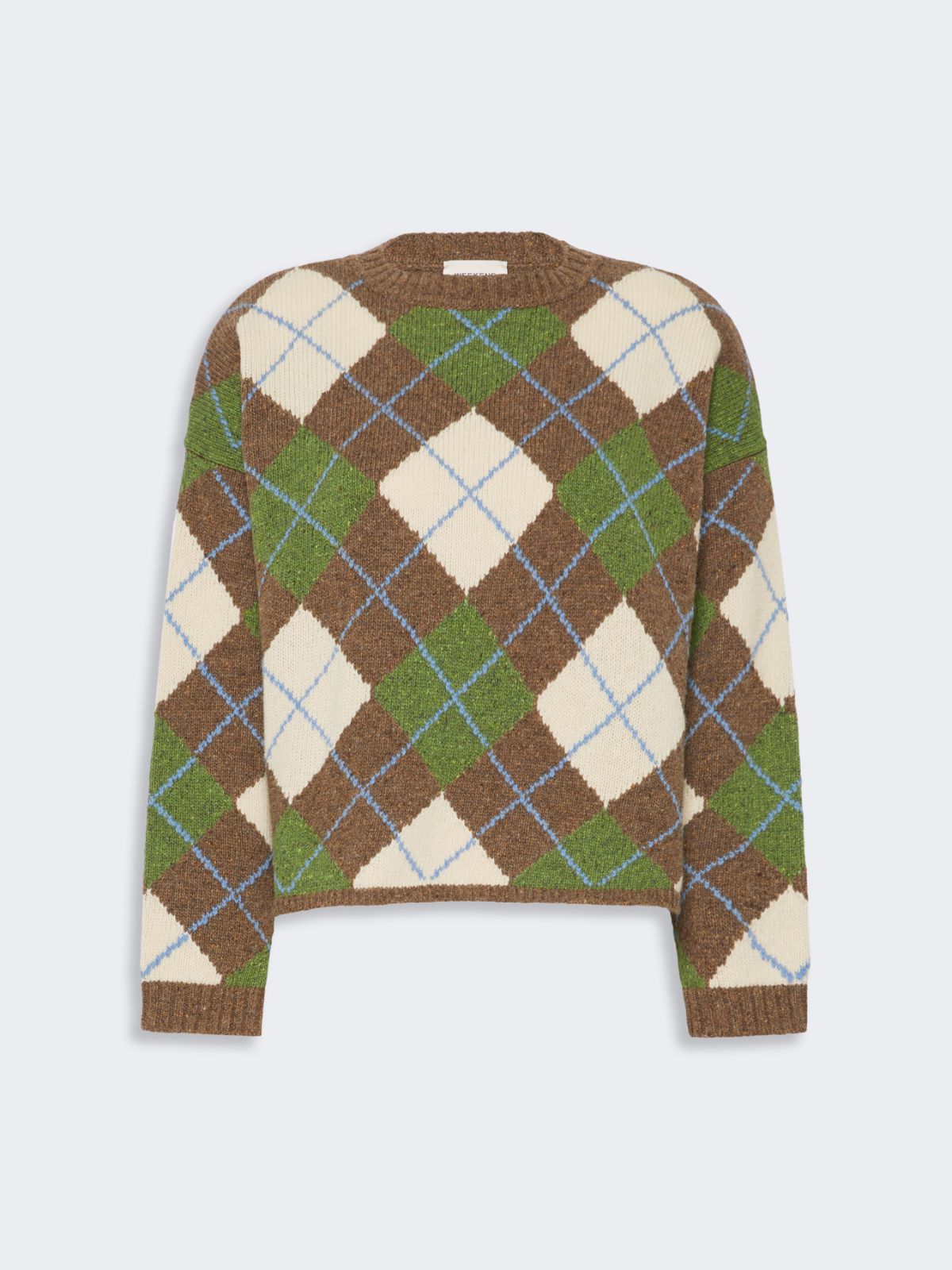 Wool yarn Argyle jumper - Weekend Max Mara - 5