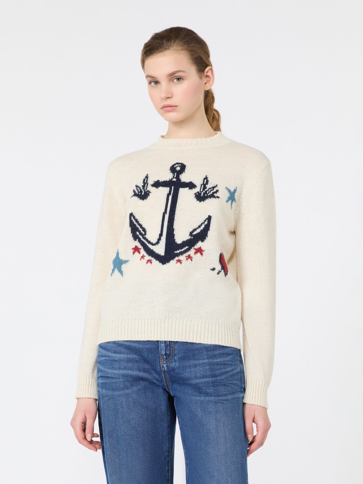 Alpaca and wool-blend yarn sweater - Weekend Max Mara - 2
