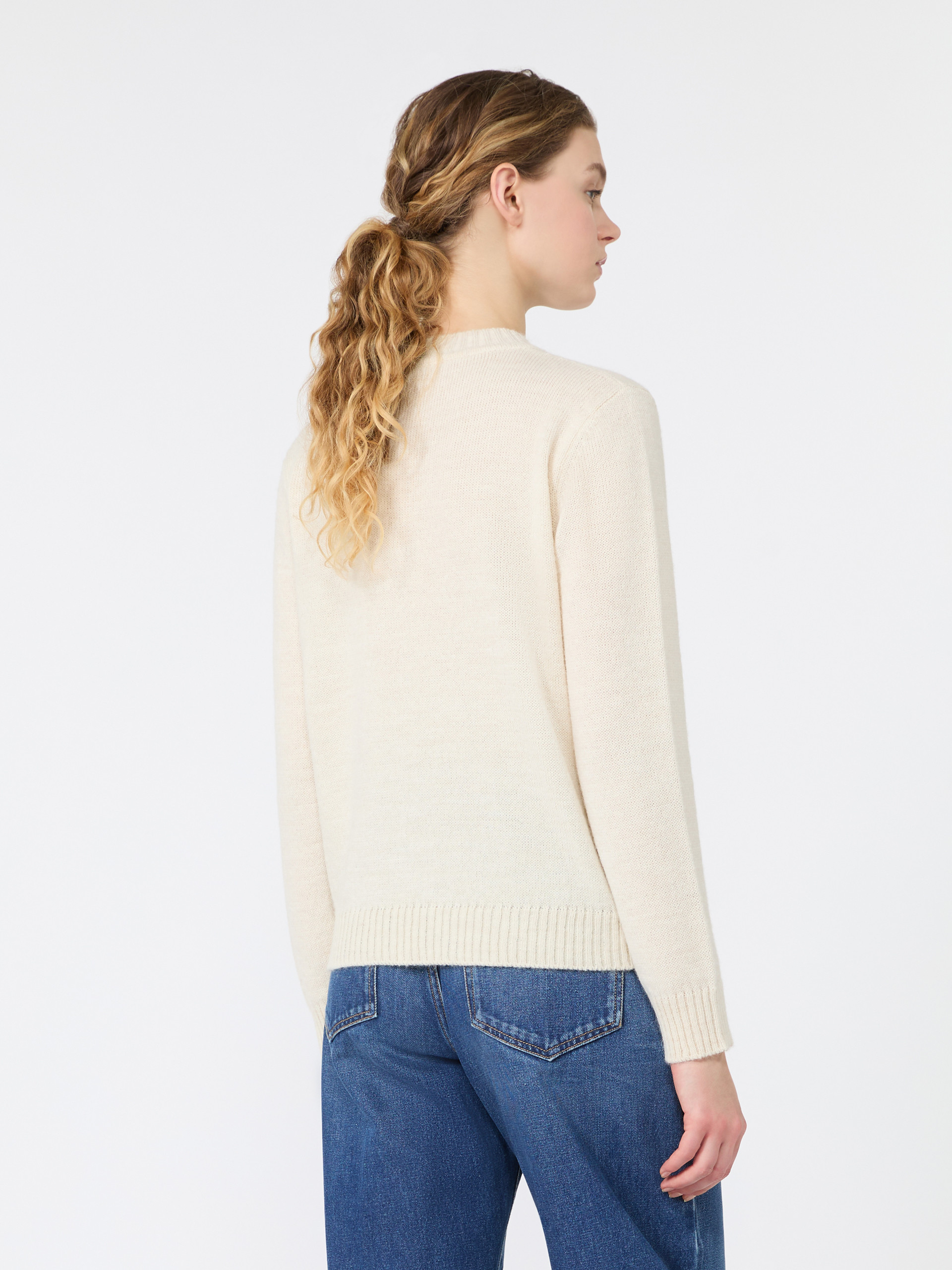 Alpaca and wool-blend yarn sweater - Weekend Max Mara - 3