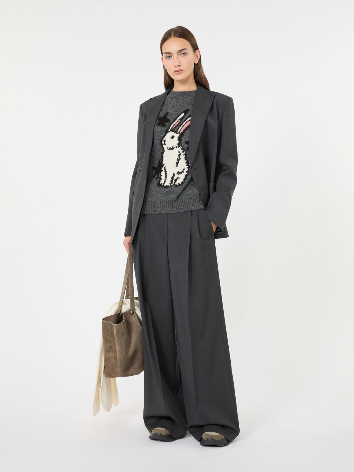 Alpaca and wool-blend yarn sweater - Weekend Max Mara