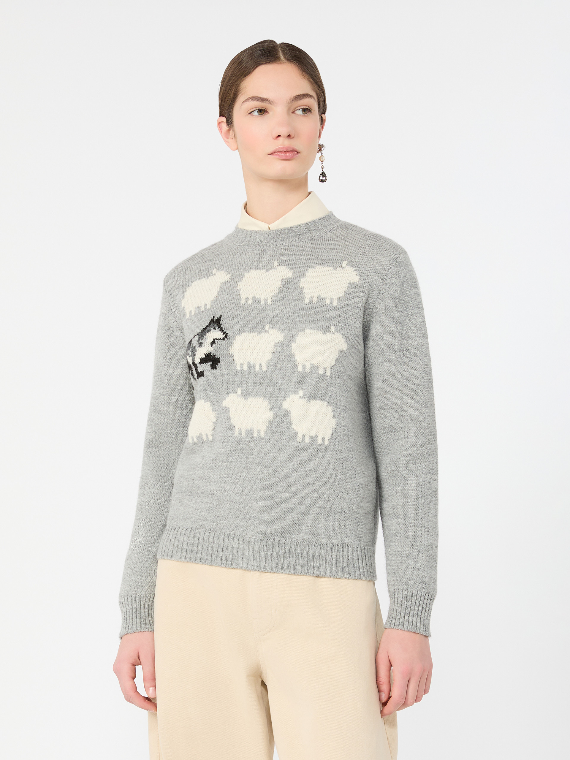 Alpaca and wool-blend yarn sweater - Weekend Max Mara - 2